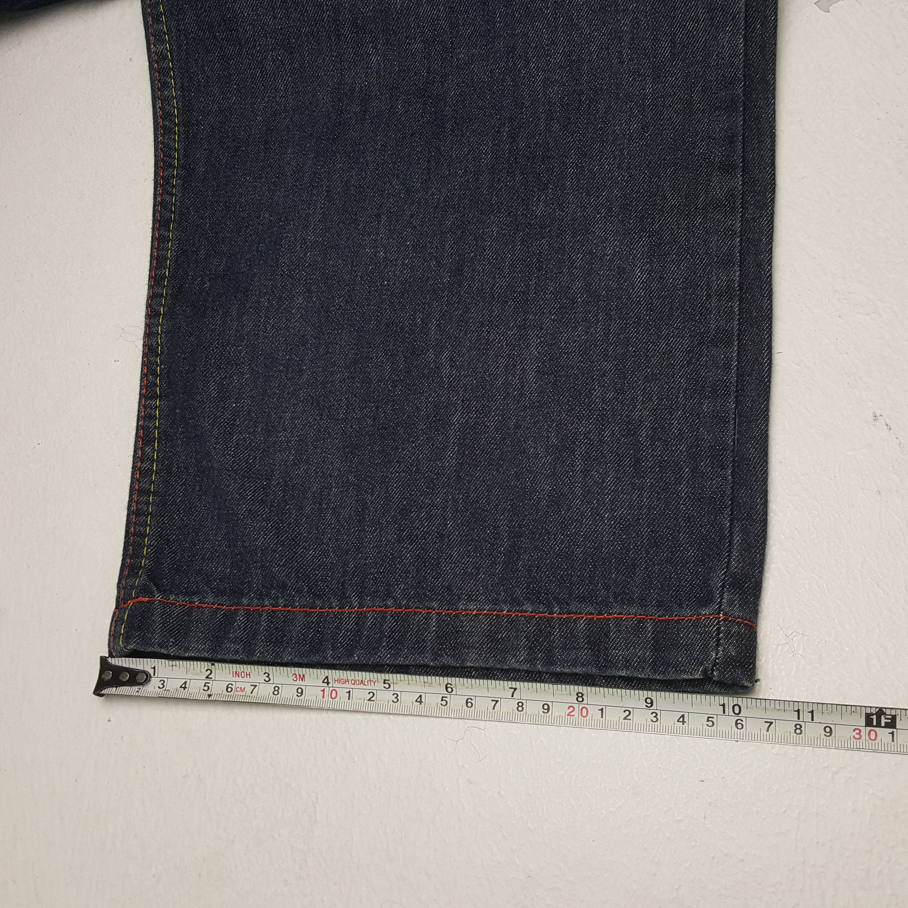 Christian Audigier × Ed Hardy × Vintage ED HARDY Fashion Designer Brand Custom Art Jeans Size US 43 - 11 Thumbnail
