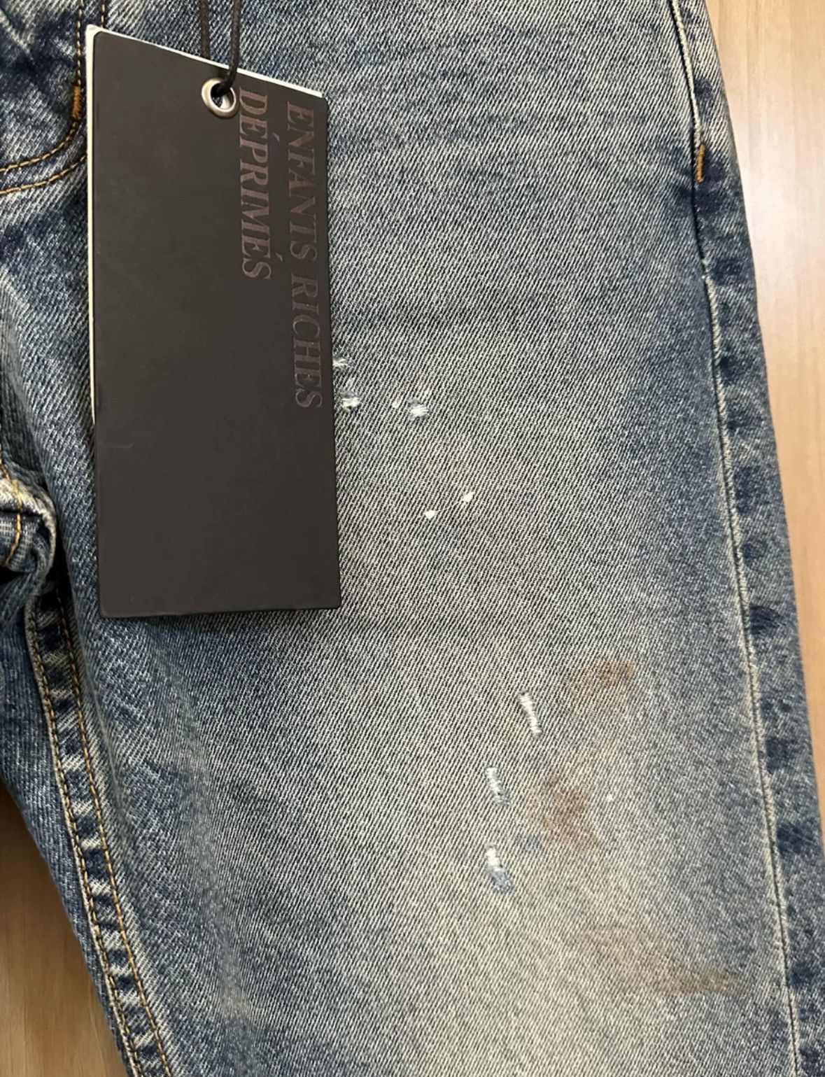 Enfants Riches Deprimes ERD burnt flare denim Size US 30 / EU 46 - 4 Thumbnail