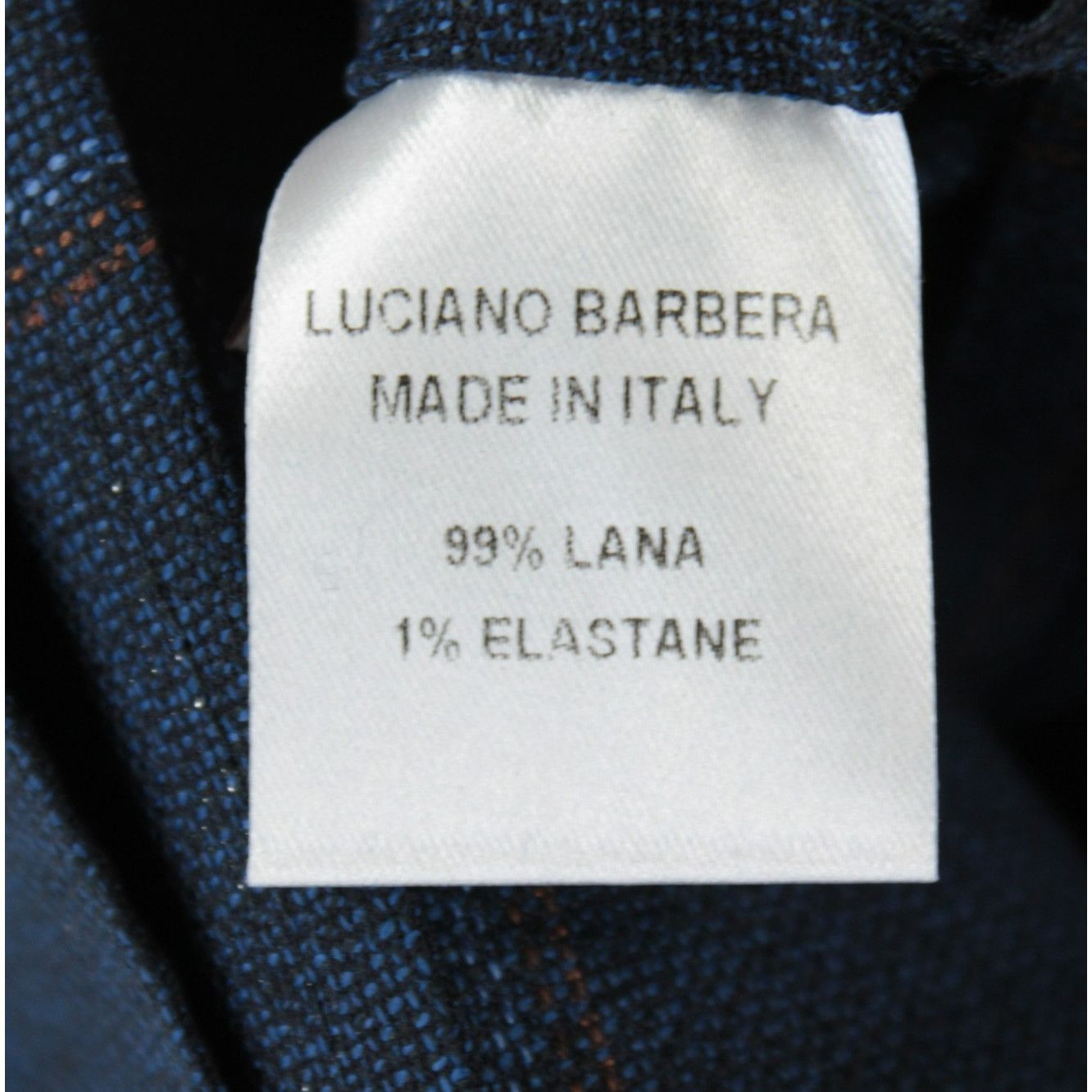 Luciano Barbera Luciano Barbera Sport Coat Size 42 US in Blue Size 42R - 9 Thumbnail