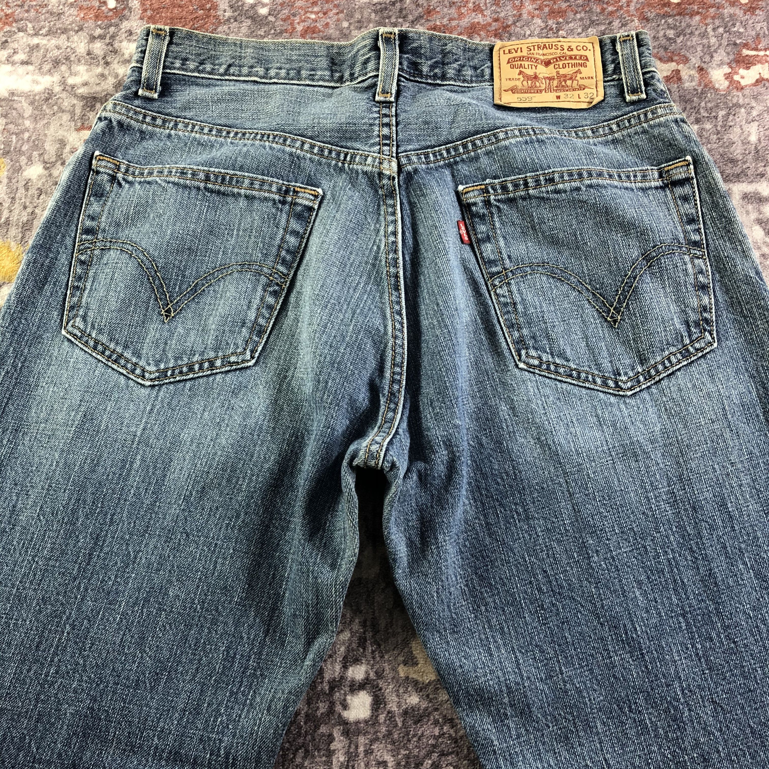 Levi's × Vintage Vintage Blue Wash Levis 559 Jeans-JM3445 Size US 32 / EU 48 - 4 Thumbnail