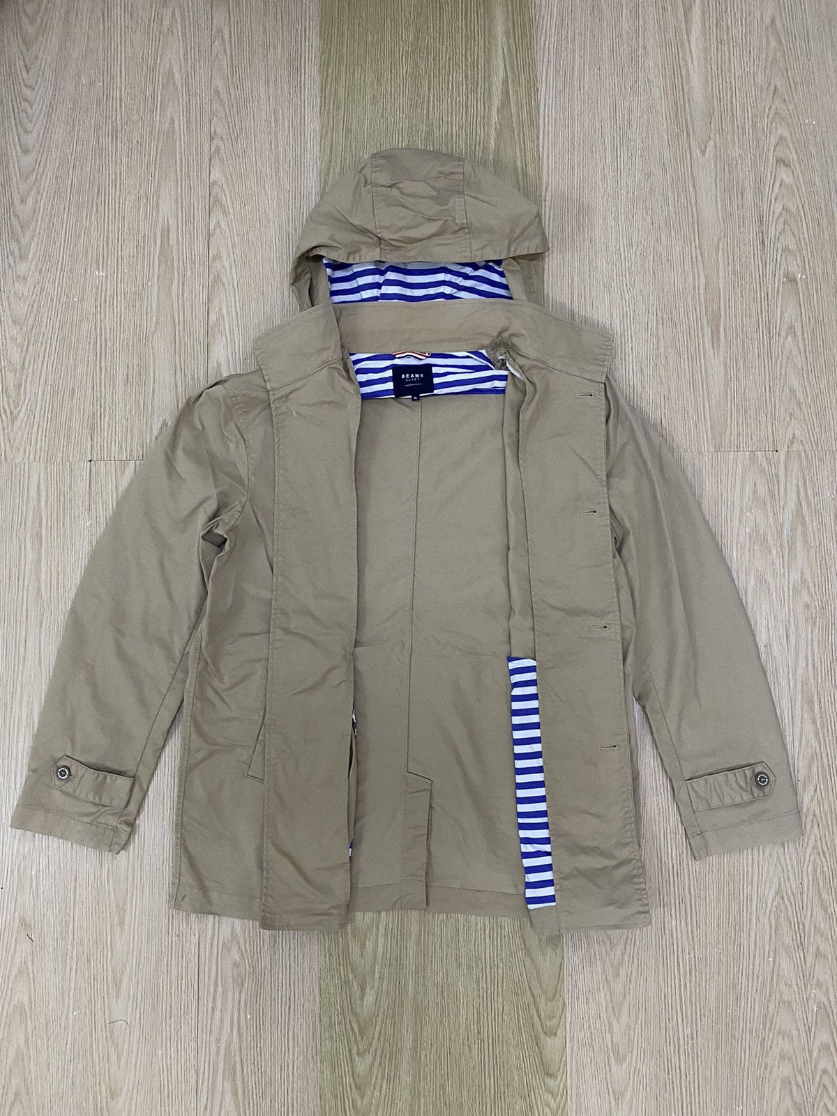 Beams Plus Beams heart long hoodie jacket Size US XL / EU 56 / 4 - 2 Thumbnail