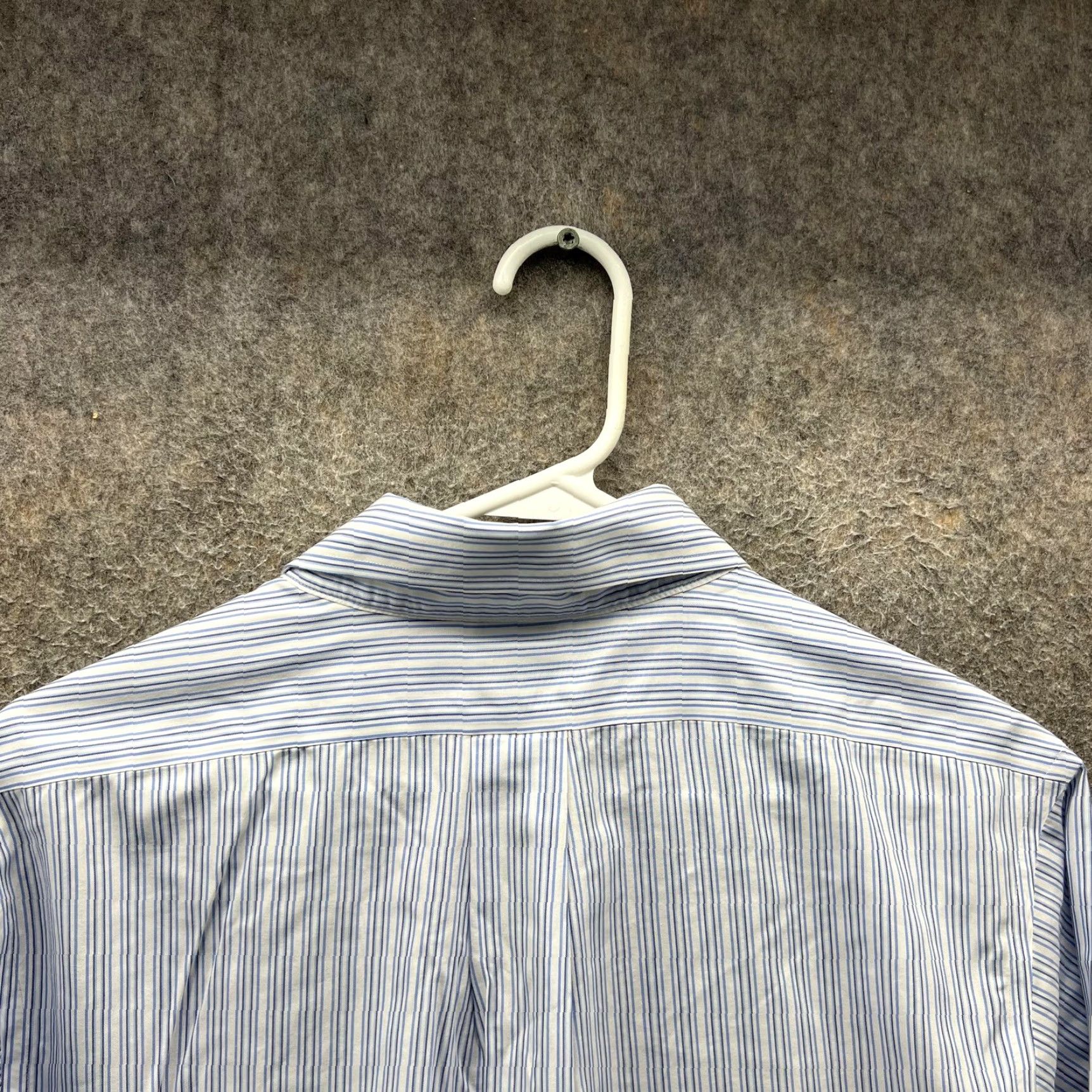 Brooks Brothers Brooks Brothers Shirt Mens 15.5 Blue Stripe 346 Non Iron Cotton Dress Shirt Long Sleeve Button-Down Collar Womens? Not applicable Size US L / EU 52-54 / 3 - 3 Thumbnail