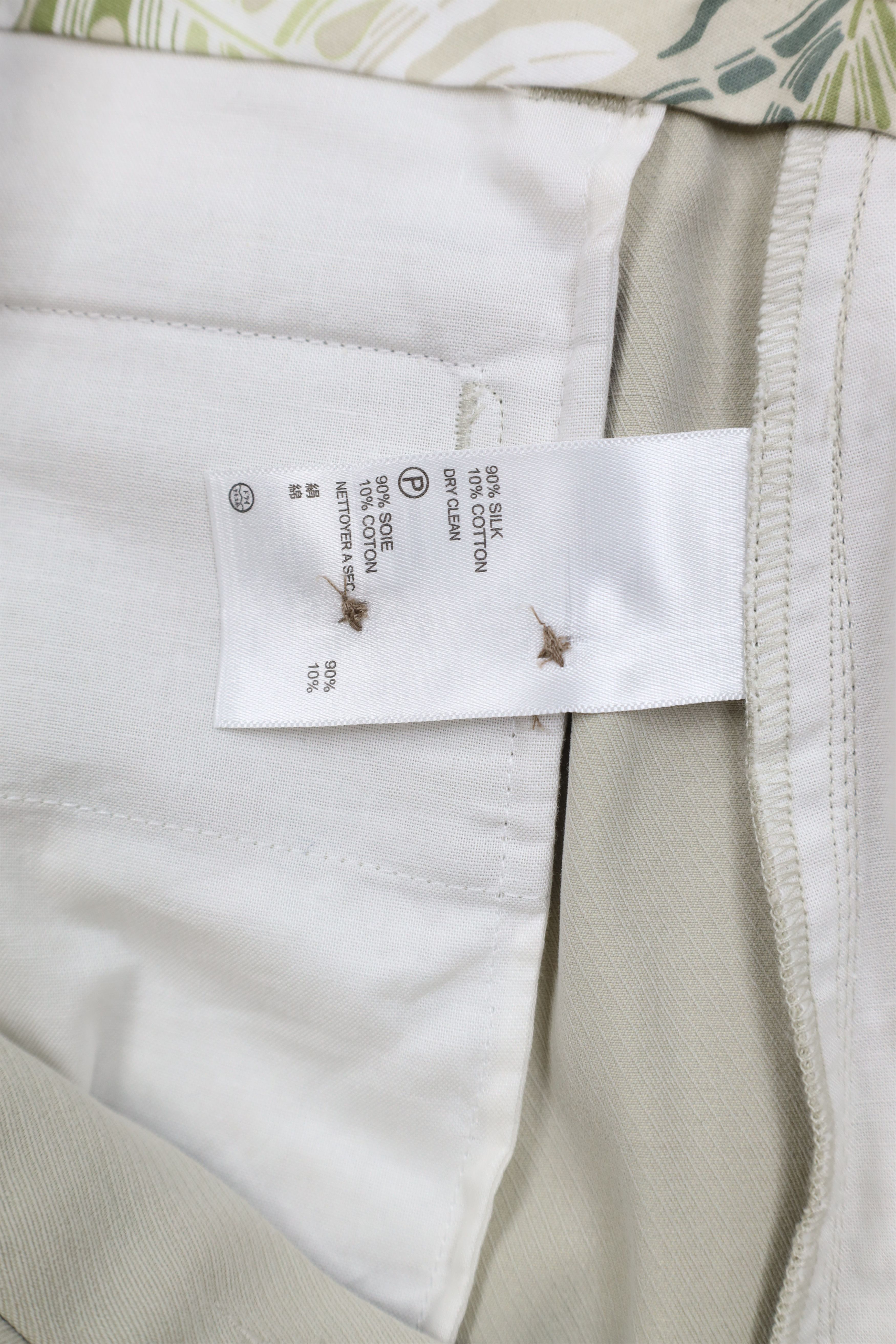 Tommy Bahama Vintage Tommy Bahama Wide Leg Chino Pants Trousers Beige Size US 34 / EU 50 - 10 Thumbnail