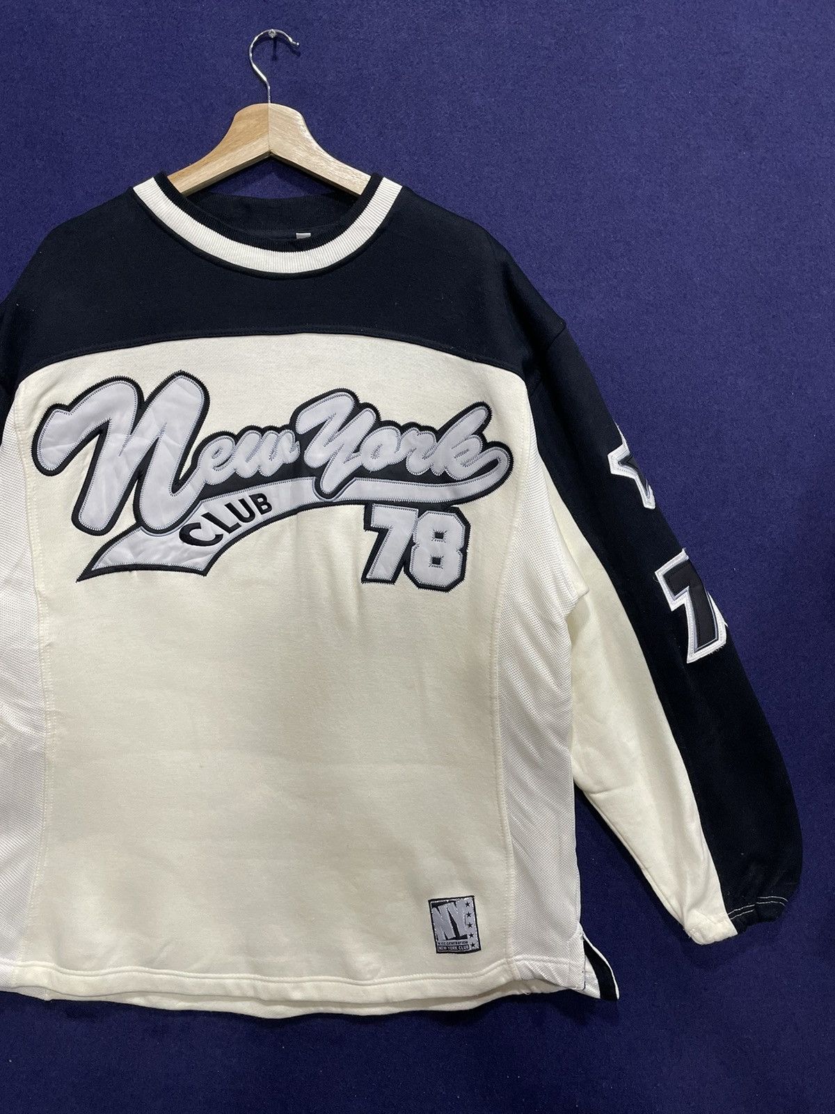 Vintage Vintage New York Club 78 Big Logo And Back Hit Logo Size US L / EU 52-54 / 3 - 2 Thumbnail