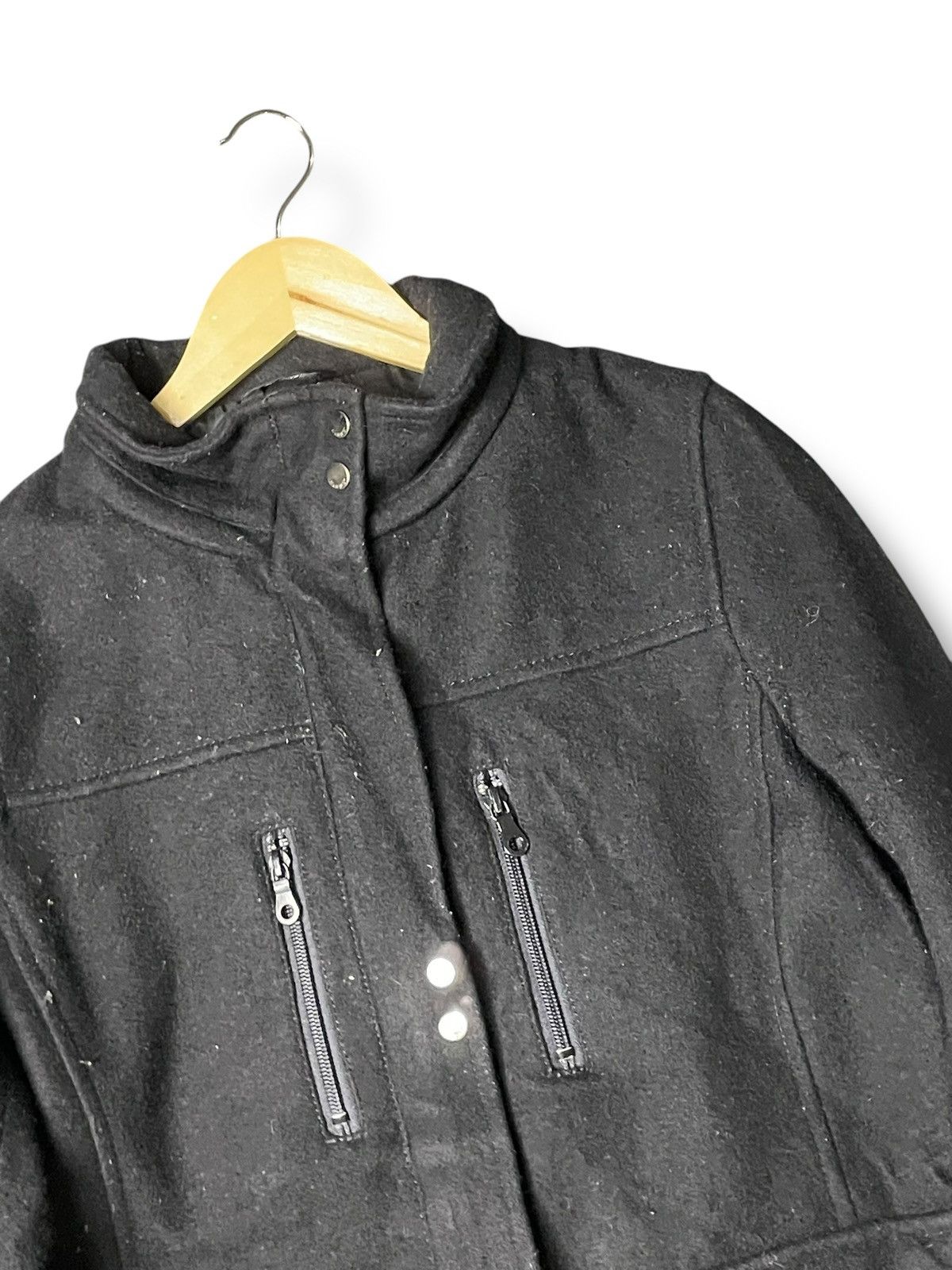 Comme Ca Ism × Japanese Brand Comme Ca Ism Multi pocket Wool Jacket (70) Size US XXS / EU 40 - 3 Thumbnail
