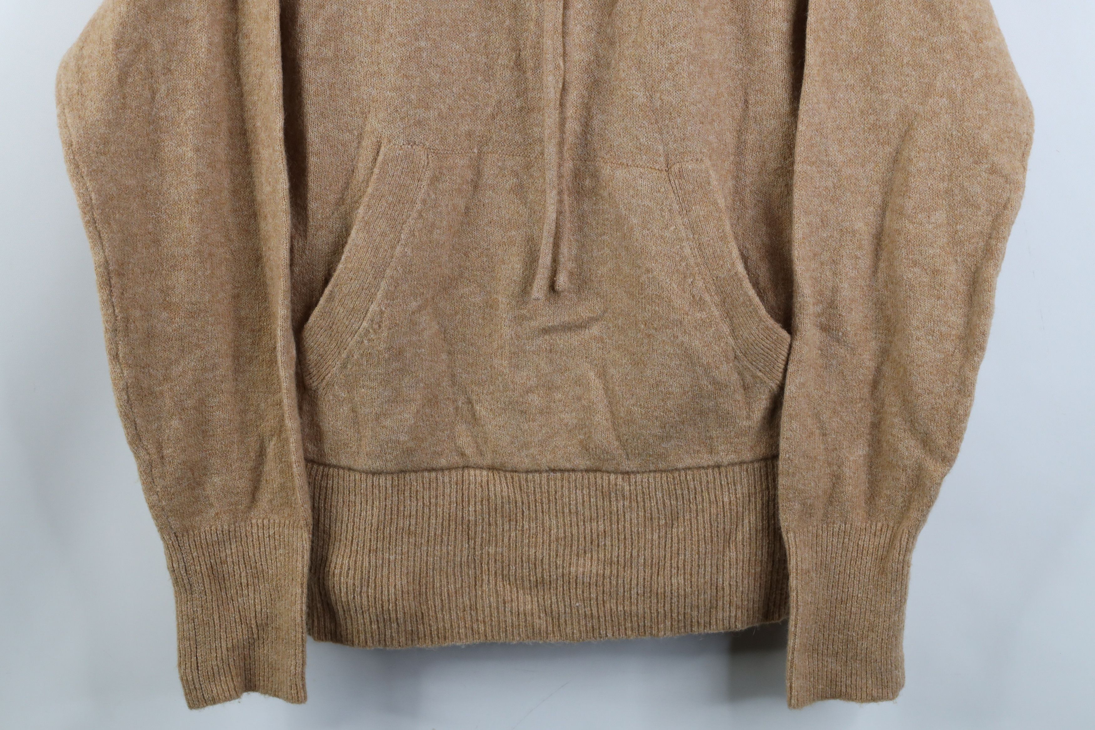 J.Crew J Crew Merino Wool Alpaca Supersoft Yarn Knit Hoodie Sweater Size XS / US 0-2 / IT 36-38 - 3 Thumbnail