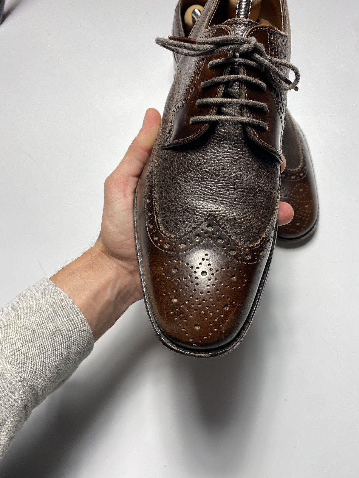 Loake Loake Lace Up Brogue Shoes Arlington size 8 Size US 8 / EU 41 - 13 Thumbnail