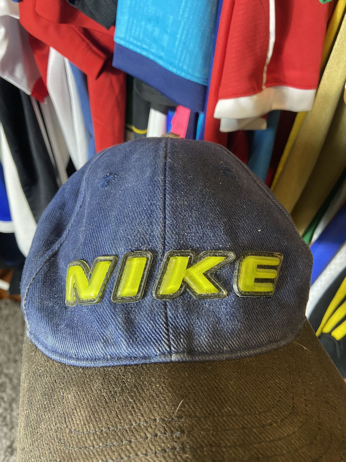 Nike × Vintage NIKE VINTAGE Y2K EMBOIDERED LOGO RAP CAP Size ONE SIZE - 2 Thumbnail