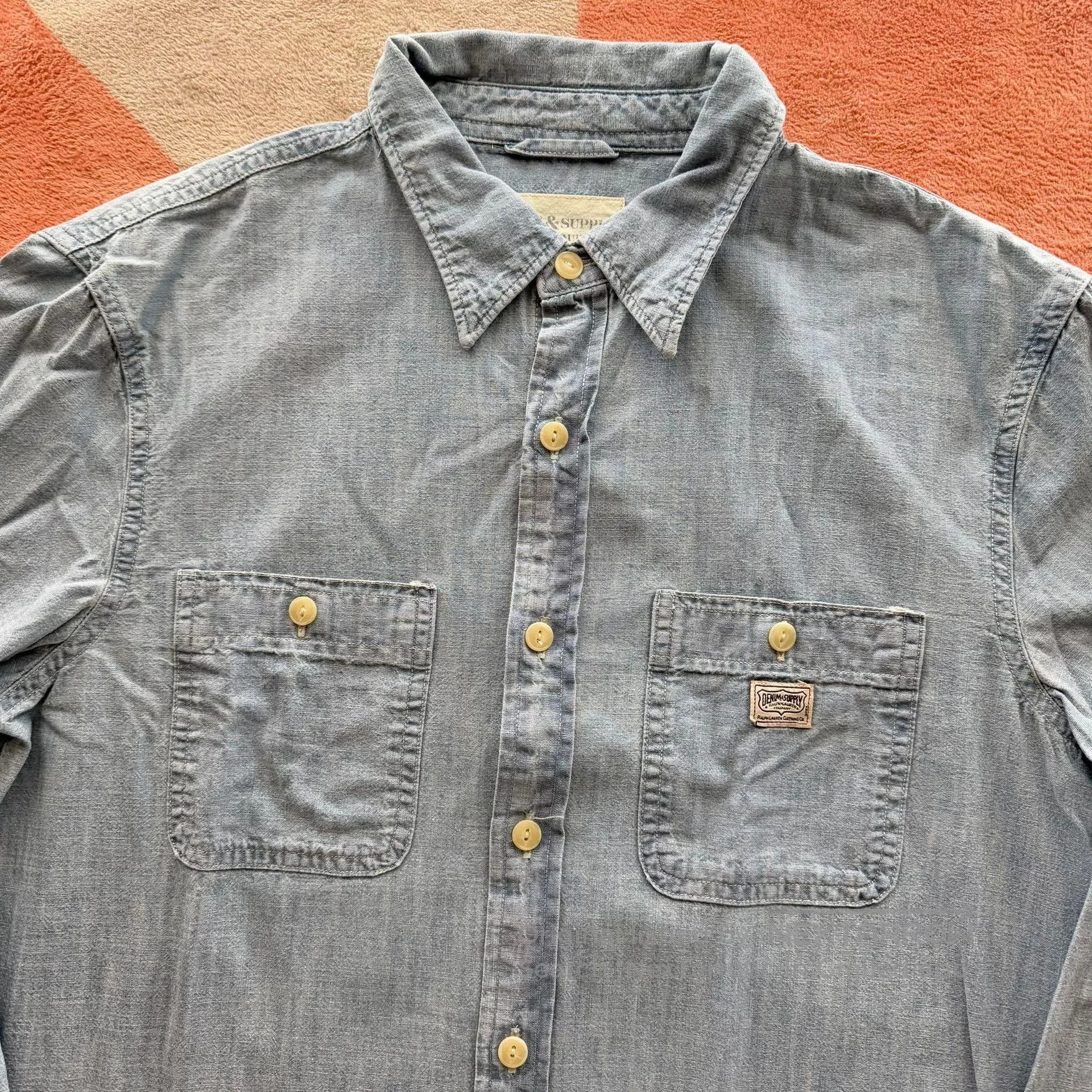 Denim & Supply Ralph Lauren Denim & Supply Ralph Lauren Denim Shirt. Size US M / EU 48-50 / 2 - 4 Thumbnail