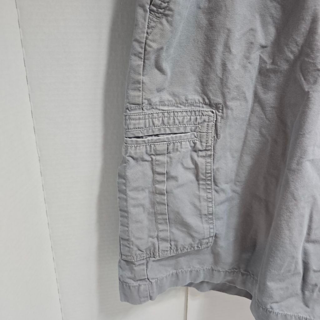 Savane Men's SAVANE Gray Cargo Shorts Waist 42 Size US 42 / EU 58 - 2 Thumbnail