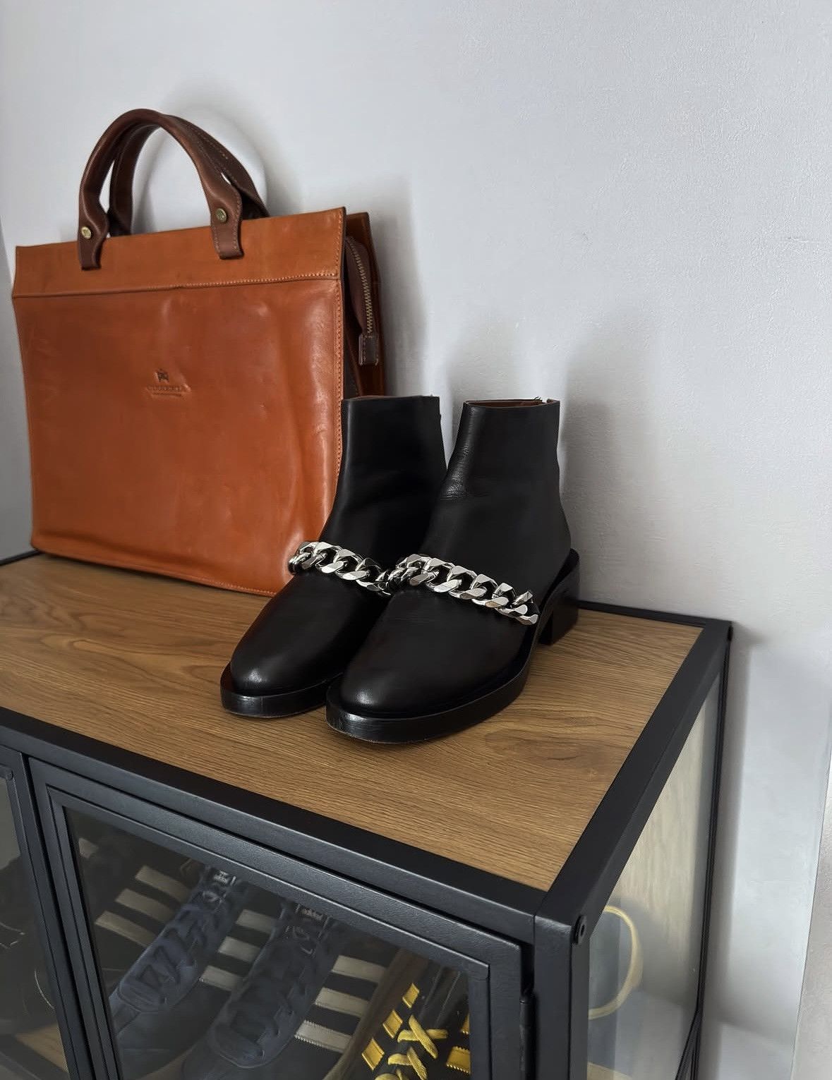 Givenchy Givenchy Laura archive chain leather boots Size US 8 / IT 38 - 4 Thumbnail