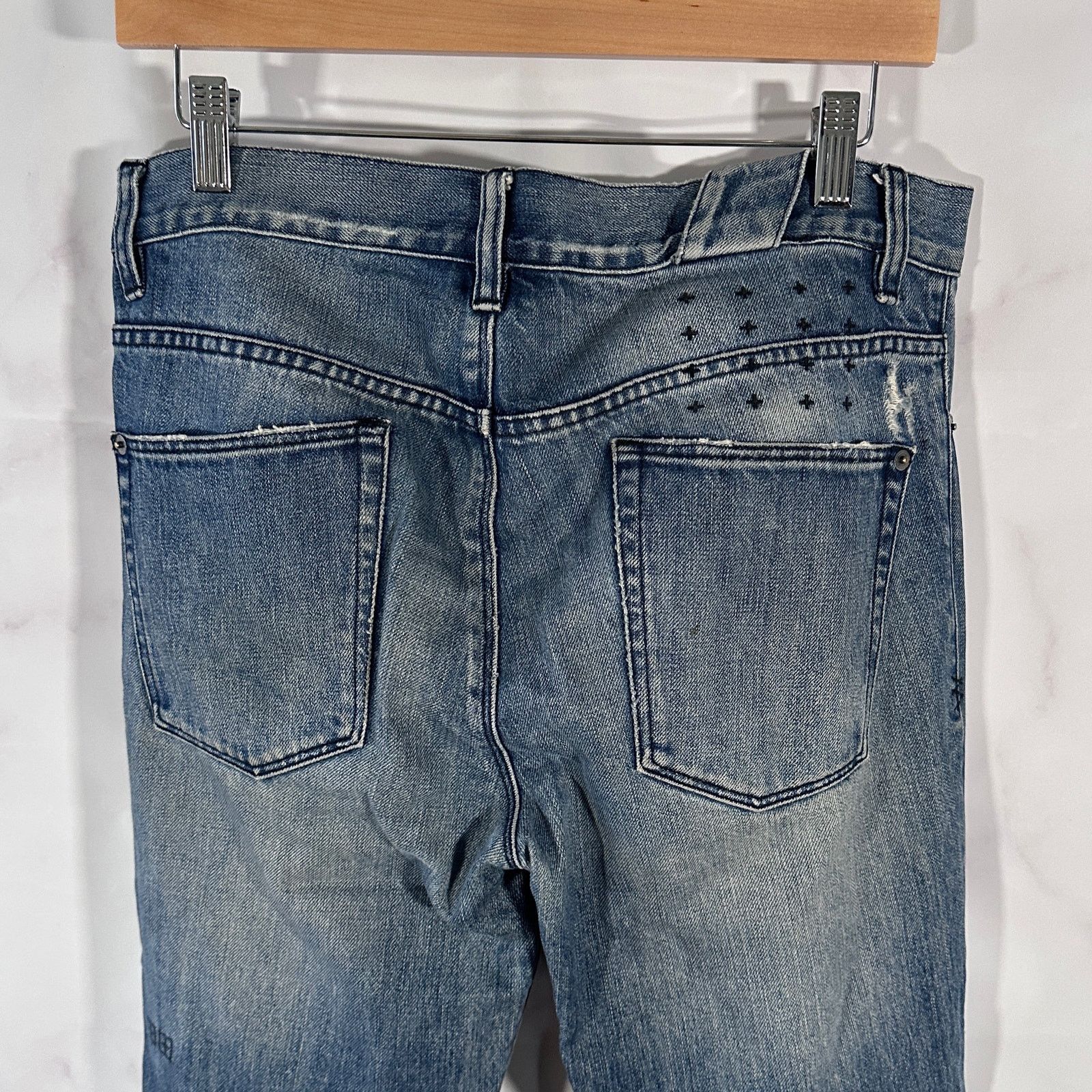 Ksubi Blue Denim Jeans Size US 31 - 6 Thumbnail