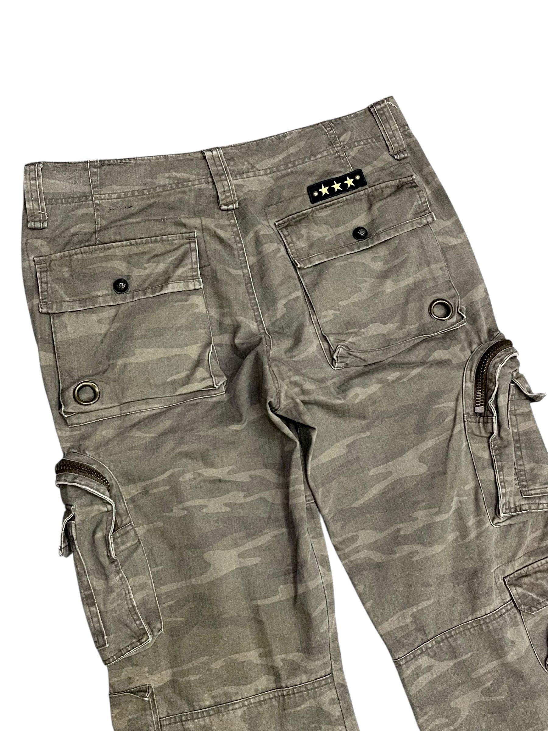 KISS 🔥RARE Kissmark Japan Camo 3D Cargo Military Pants Size US 34 / EU 50 - 9 Thumbnail