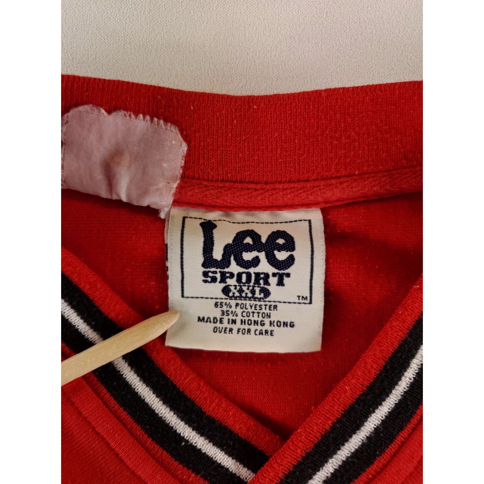 Lee Lee Sport Kansas City Chiefs VTG 90s V Neck Sweatshirt Red Long Sleeve Mens XXL Sweatshirt Size US XXL / EU 58 / 5 - 4 Thumbnail