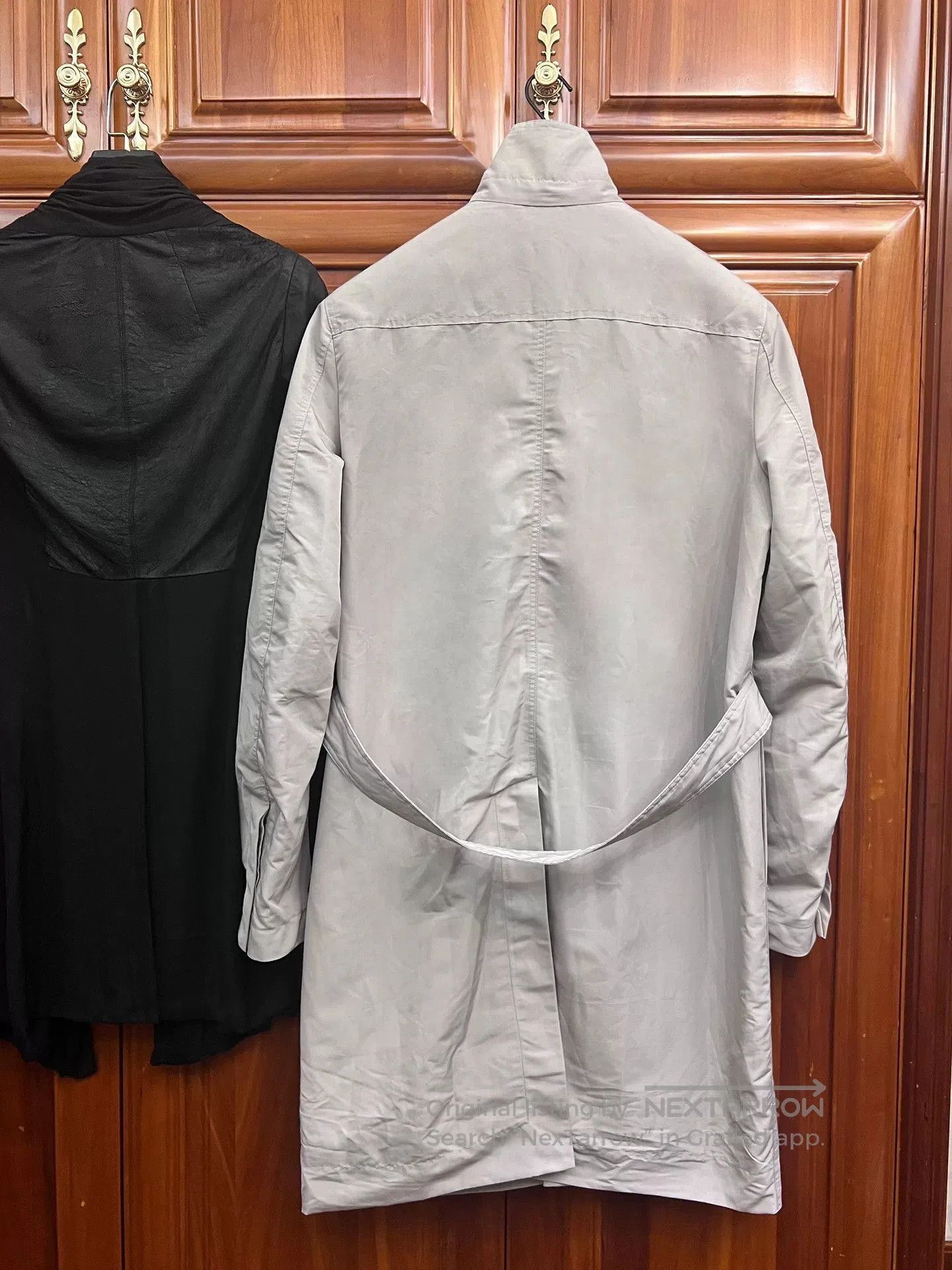 Rick Owens Rick Owens Asymmetrical Neck Nylon Jacket. Size US XL / EU 56 / 4 - 3 Thumbnail