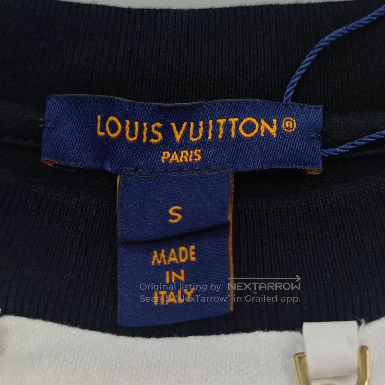 Louis Vuitton Louis Vuitton Black and white striped denim presbyopic poc Size S / US 4 / IT 40 - 5 Thumbnail