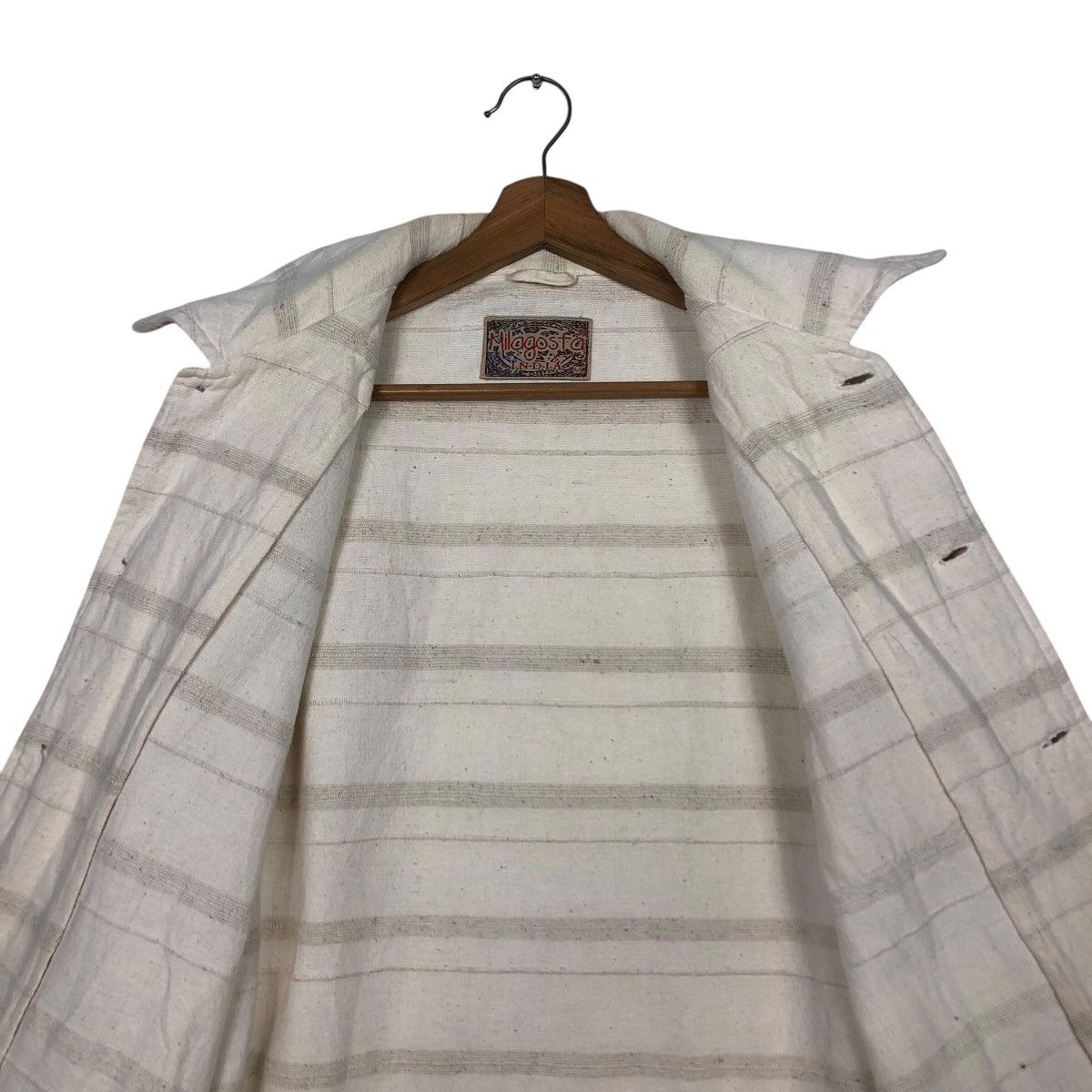 45rpm 📌Vintage Chore Jacket Button Striped Design Milagosta India Size US M / EU 48-50 / 2 - 15 Thumbnail