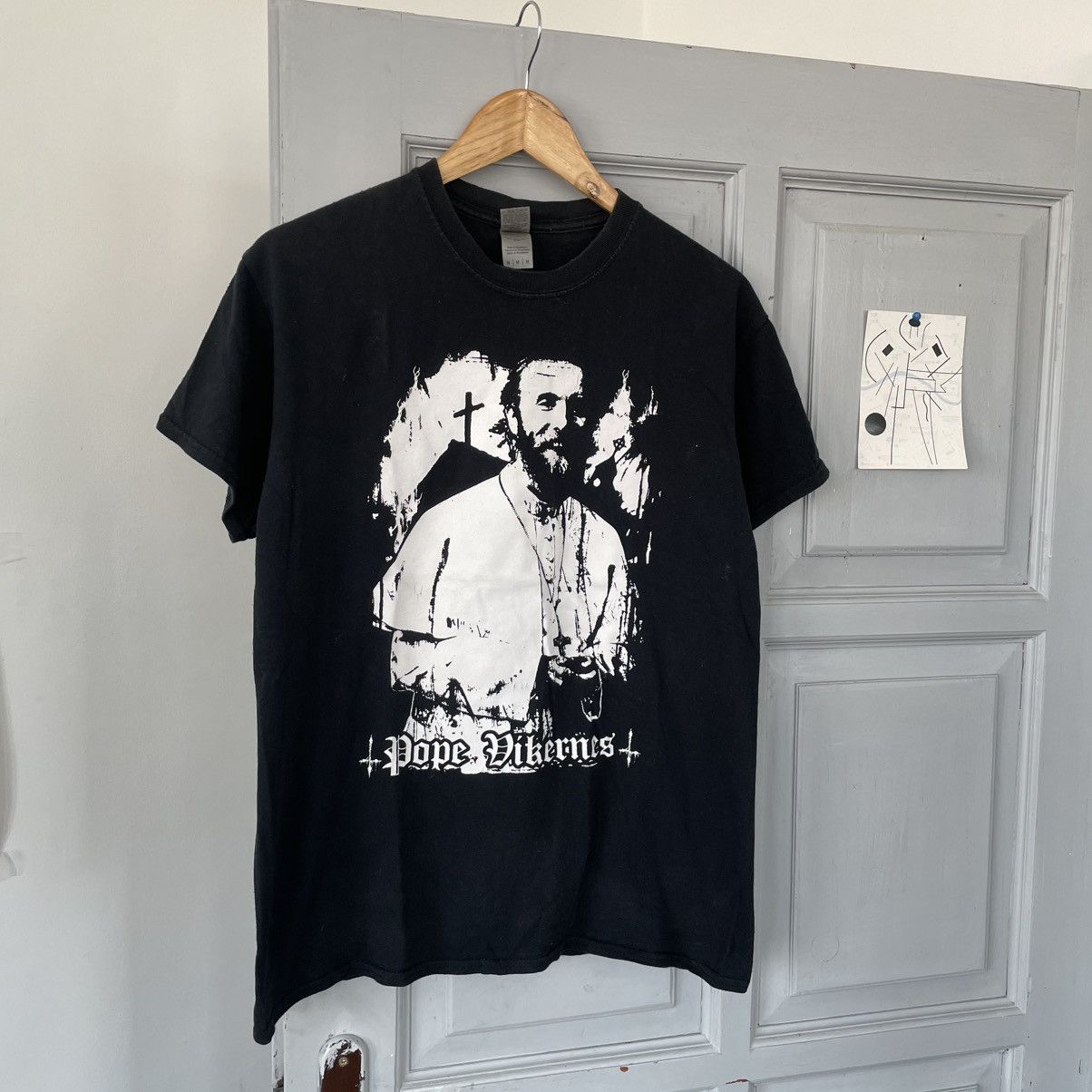 Band Tees Vintage Burzum Pope Vikernes Black Metal T-shirt Size US M / EU 48-50 / 2 - 2 Thumbnail