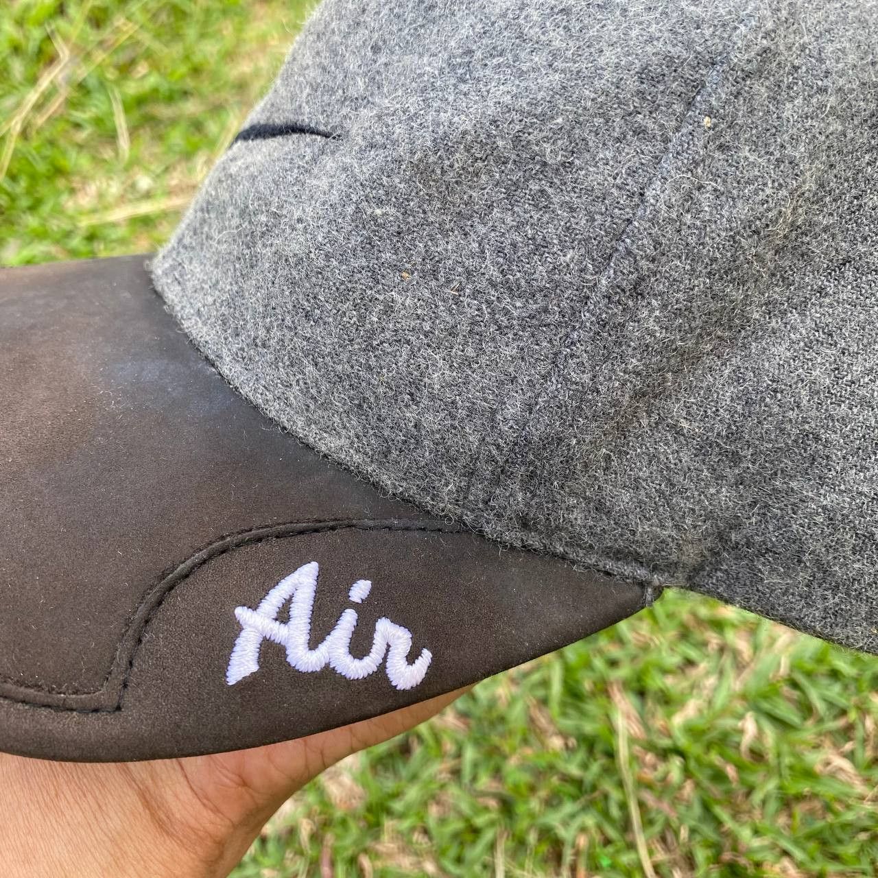 Nike Vintage Nike Air Wool cap hat y2k Size ONE SIZE - 2 Thumbnail