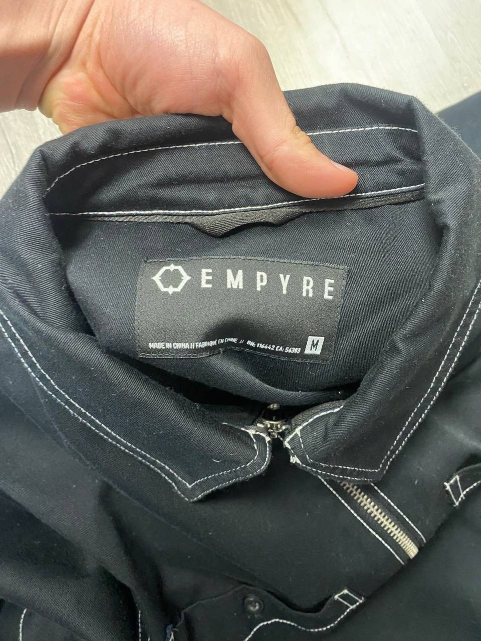 Empyre Empyre Amplify Black Zip short sleeve shirt Size US M / EU 48-50 / 2 - 6 Thumbnail