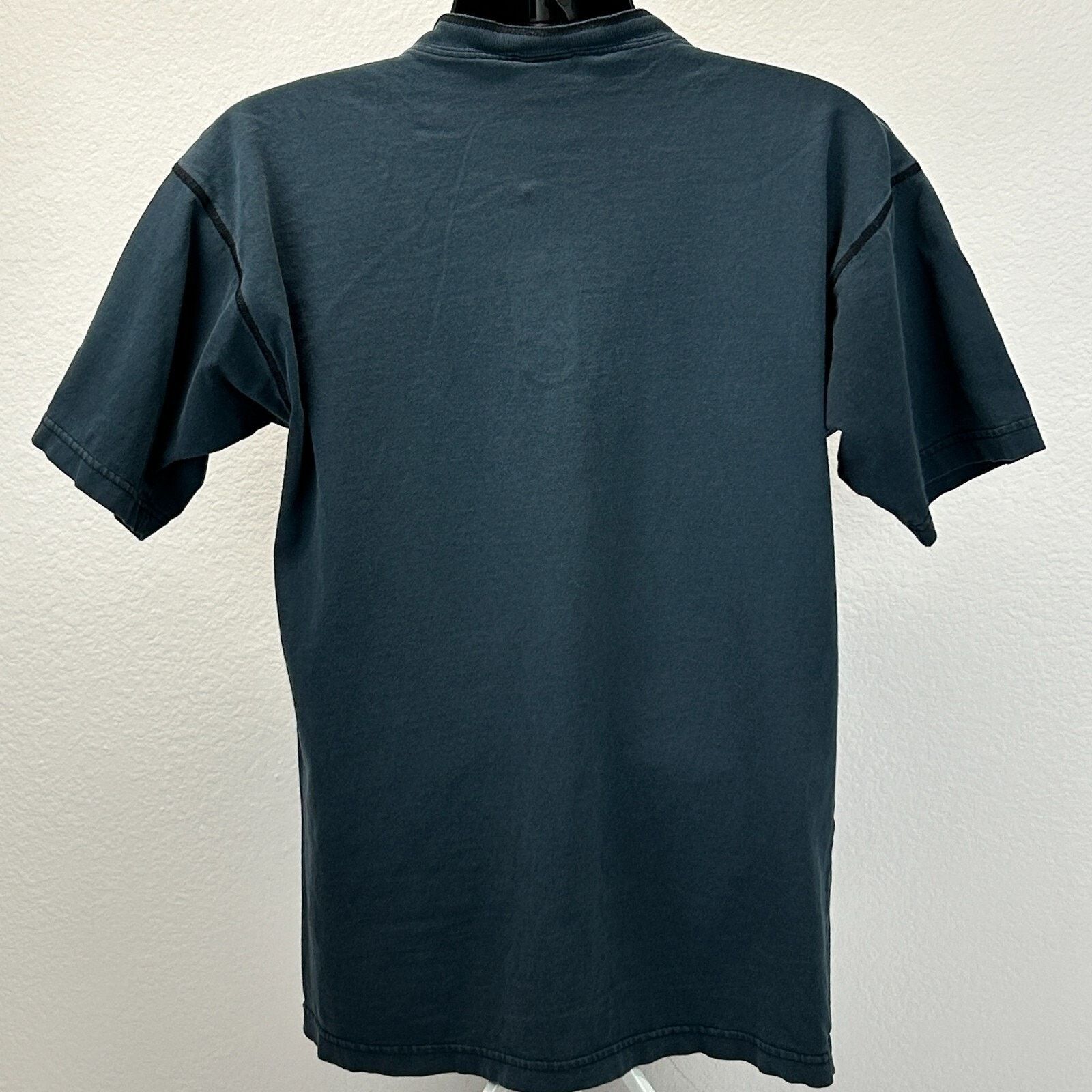 Other Vintage 90s Easyriders Magazine Henley T Shirt Blue Biker L Size US L / EU 52-54 / 3 - 3 Thumbnail