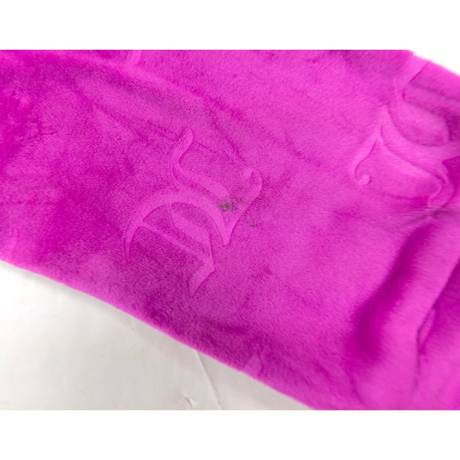 Juicy Couture Juicy Couture Women's Long Sleeve Top Velour Pink Sleepwear Lounge Tee M Pink Velour Logo Casual Regular Fit 90s? Size M / US 6-8 / IT 42-44 - 6 Thumbnail