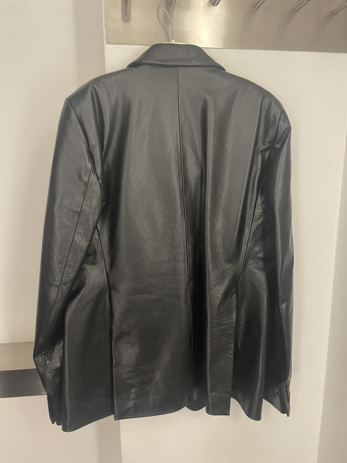 VTMNTS Oversized leather jacket Size S / US 4 / IT 40 - 4 Thumbnail