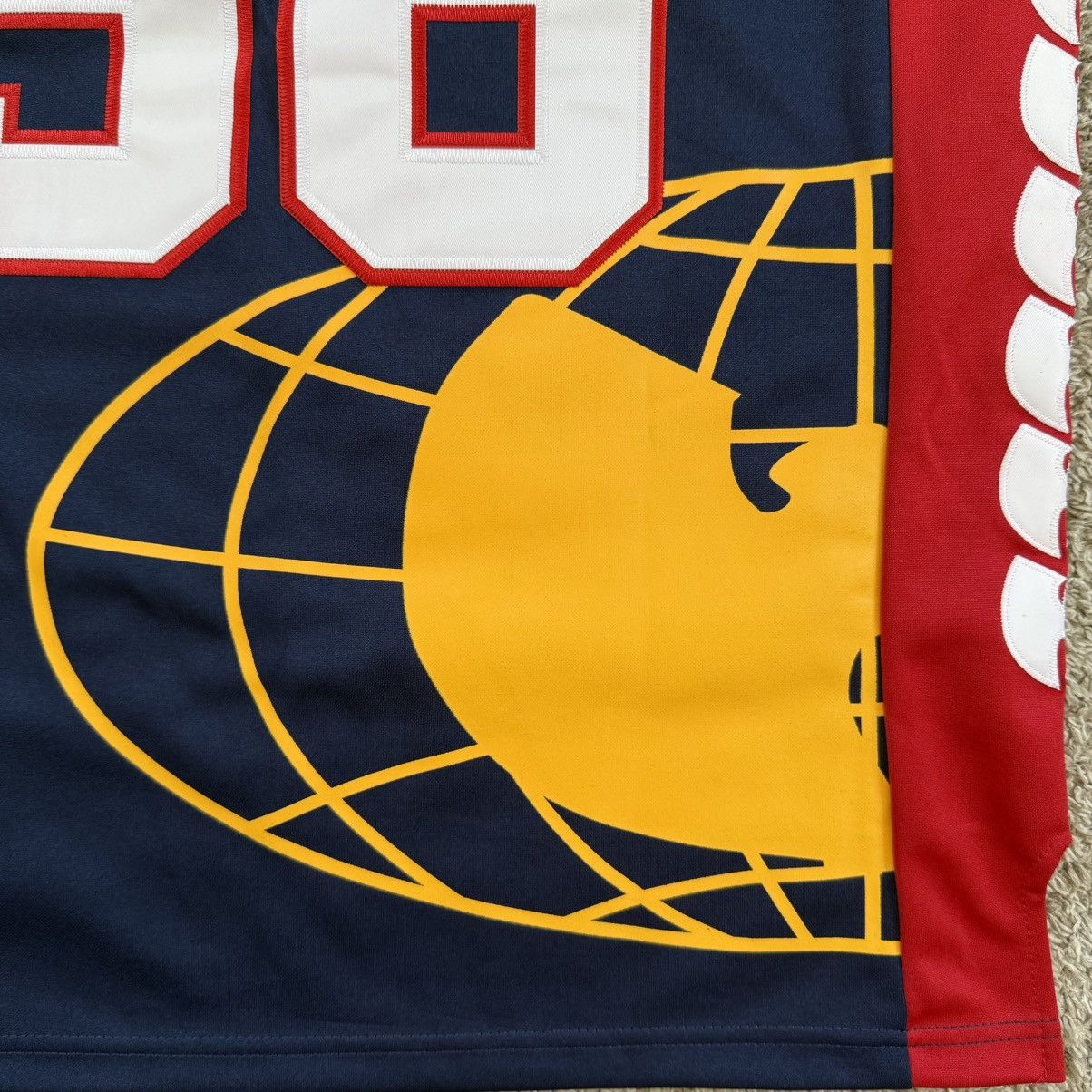 Wu-Tang Clan 🔴Wu-Tang Jersey Size XL Basketball WuTang Globe Rza Gza Size US XL / EU 56 / 4 - 9 Thumbnail
