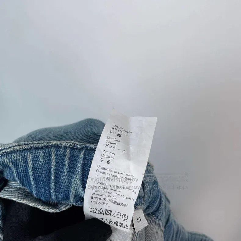 Loewe Loewe Denim Skirt Blue Size 26" / US 2 / IT 38 - 6 Thumbnail