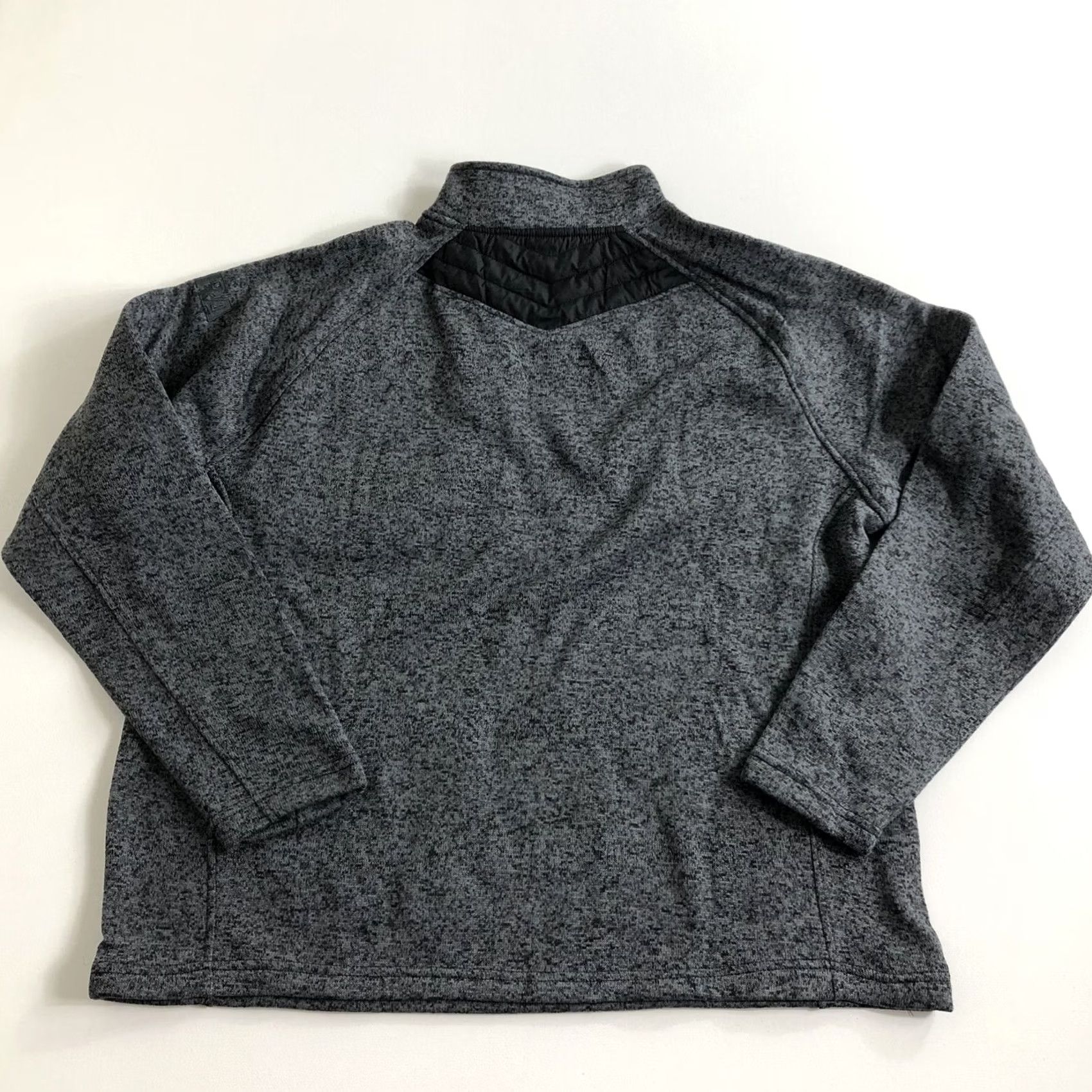 Vintage NRA 2XL Pullover Jacket 1/4 Zip Black Gray Logo Mock Neck Mens Activewear Jacket Size US XXL / EU 58 / 5 - 2 Thumbnail