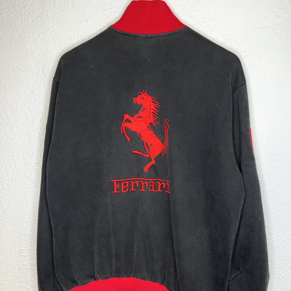 Ferrari Vintage Ferrari Formula 1 Sweatshirt Zip Big Logo F-1 Size US L / EU 52-54 / 3 - 7 Thumbnail