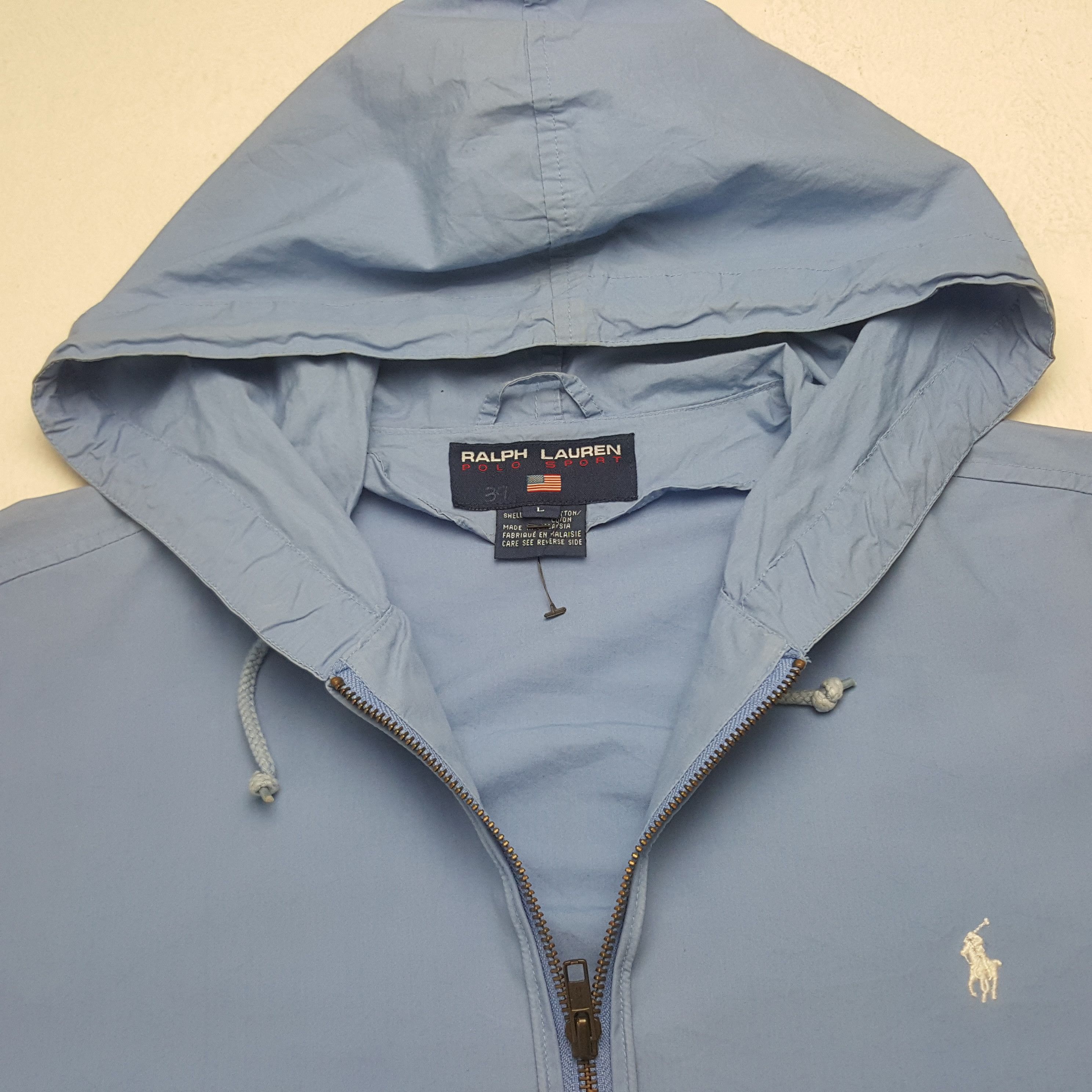 Ralph Lauren Vintage Ralph Lauren Windbreaker Sport Jacket 34 Size US XL / EU 56 / 4 - 4 Thumbnail