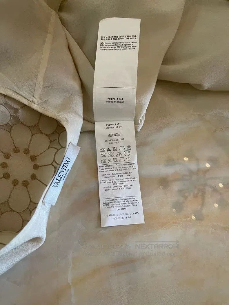 Valentino Valentino Organza dress Size S / US 4 / IT 40 - 8 Thumbnail