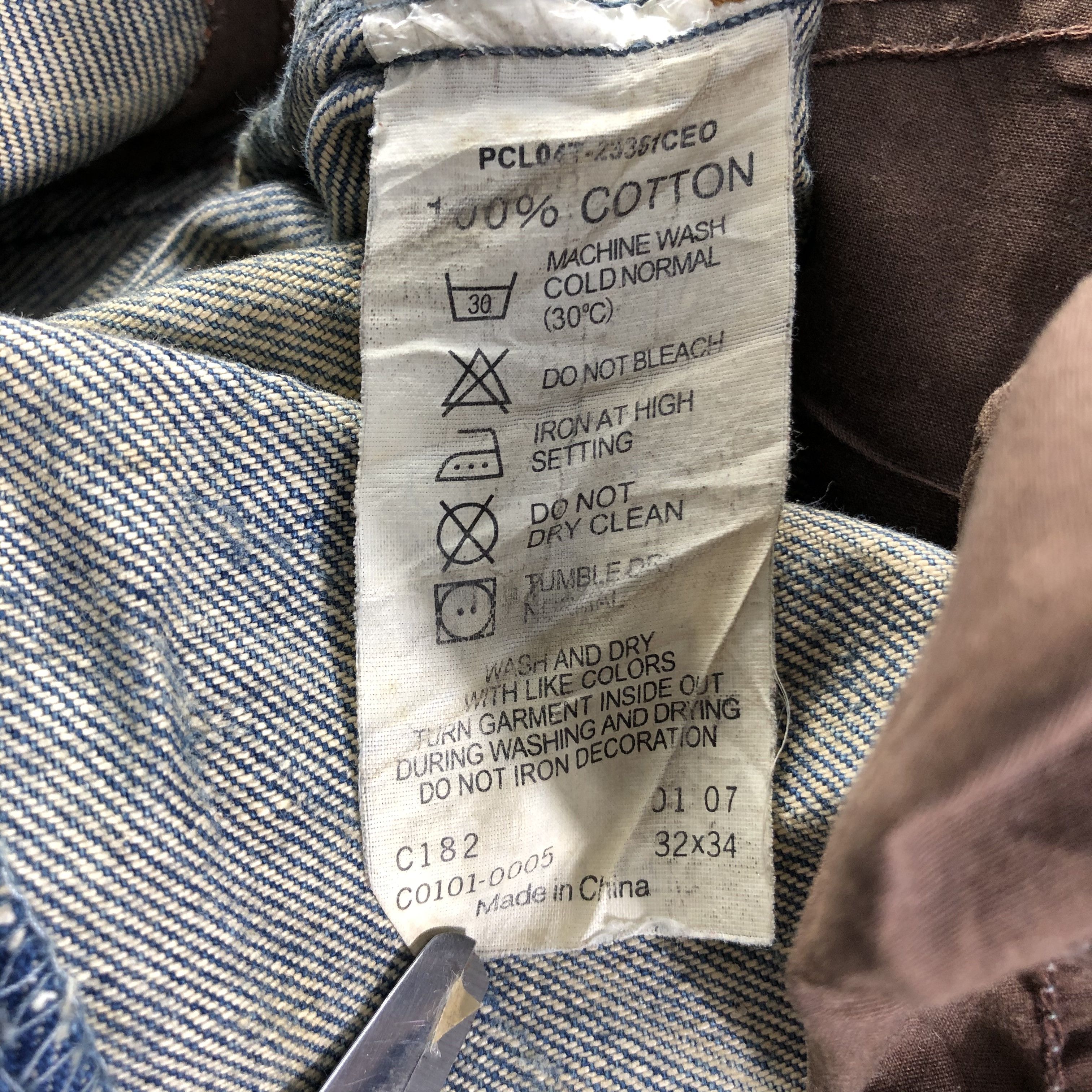 Levi's Vintage Levis Jeans-J3282 Size US 34 / EU 50 - 10 Thumbnail
