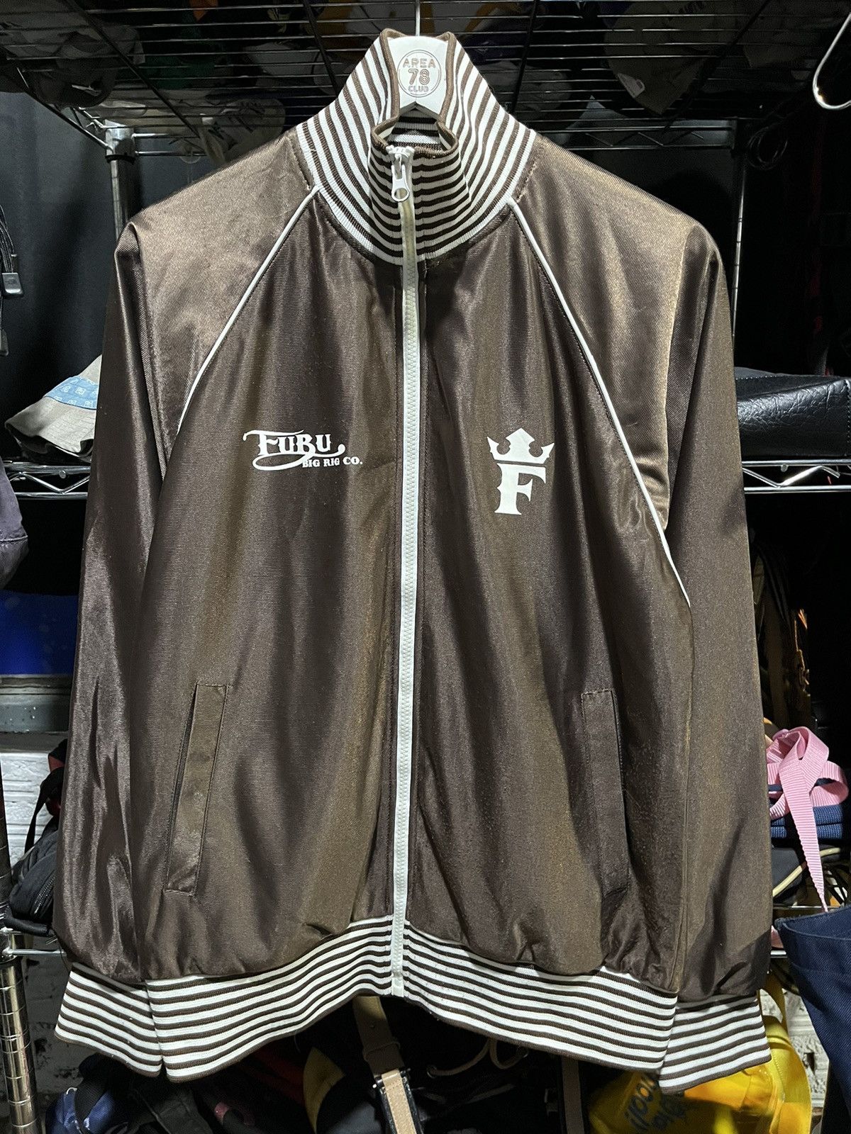Fubu FUBU Big Rig Wives Wanted Jacket Y2K Size US M / EU 48-50 / 2 - 2 Thumbnail