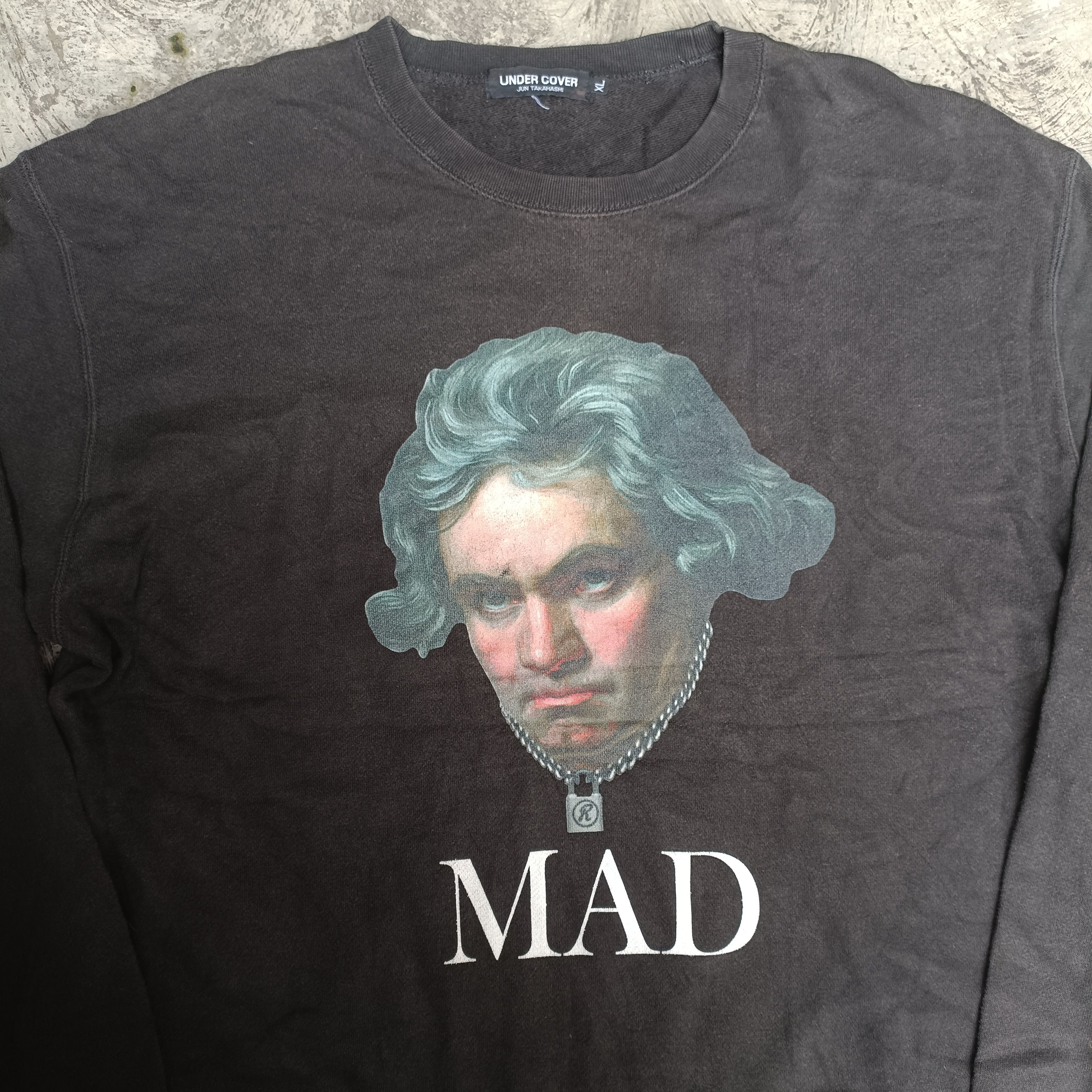 Undercover Undercover Jun Takahashi beethoven Mad Sweatshirt Size US XL / EU 56 / 4 - 2 Thumbnail