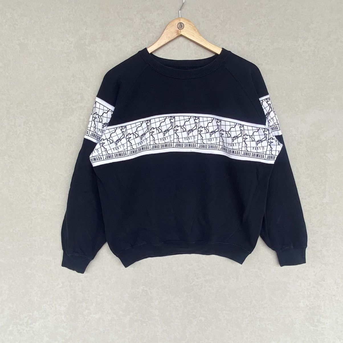 Other Vintage Junko Shimada Crewneck Sweatshirt Black Size M Size US M / EU 48-50 / 2 - 1 Thumbnail
