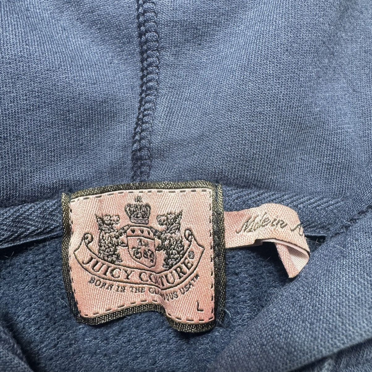 Vintage vintage 90s zip hoodie juicy couture y2k big logo Size L / US 10 / IT 46 - 7 Thumbnail