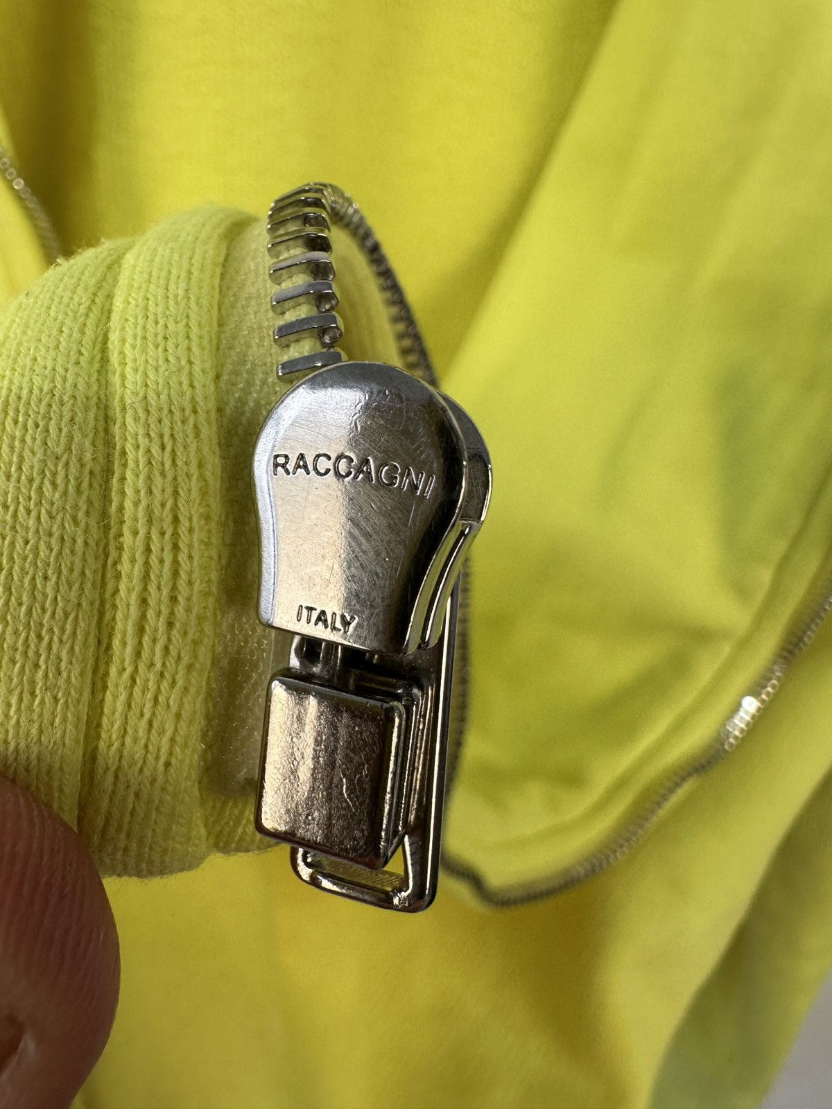 Other A_PLAN_APPLICATION Full Zip Hoodie Neon Yellow Raccagni Zip Size US XS / EU 42 / 0 - 9 Thumbnail