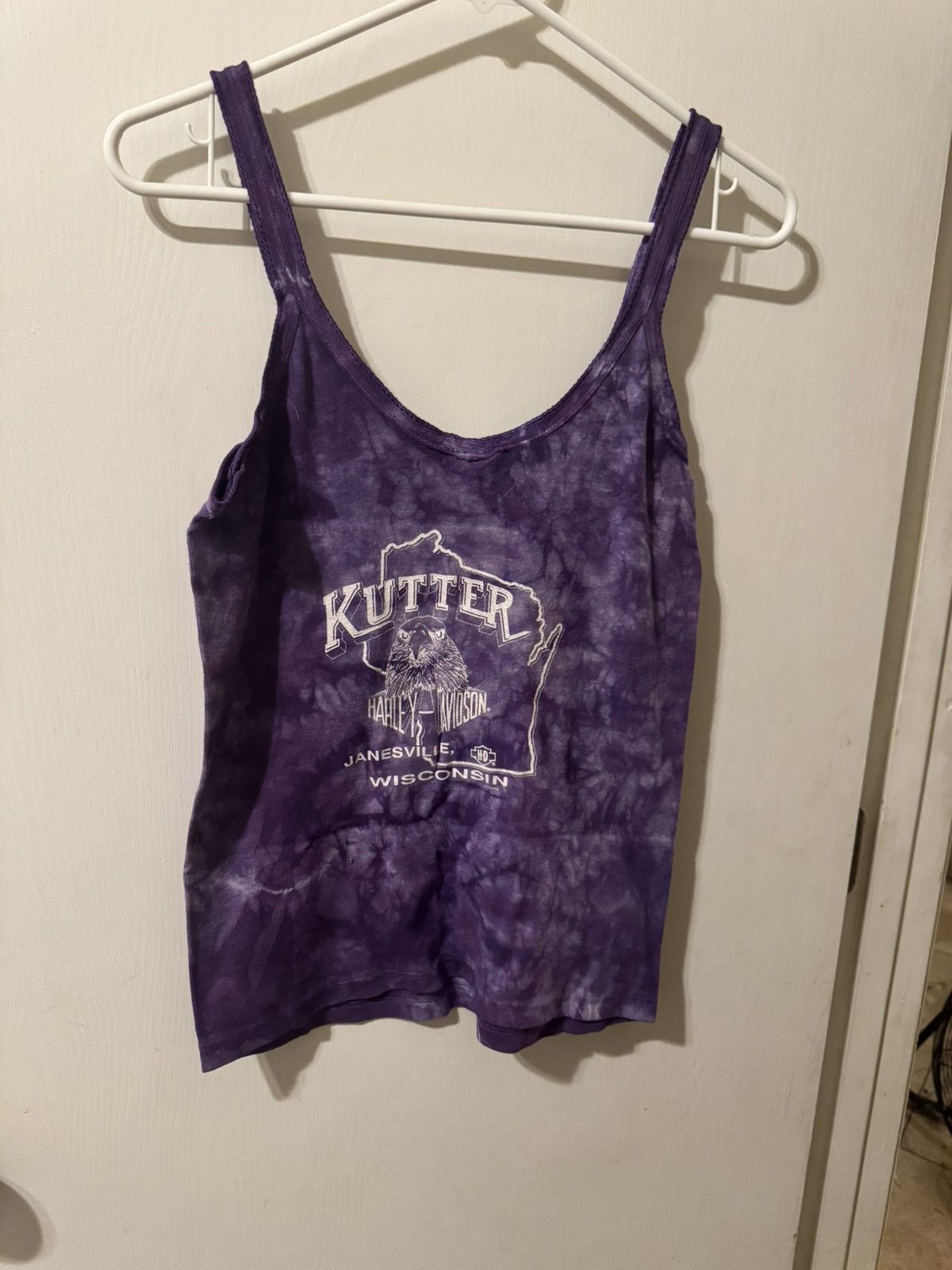 Harley Davidson Vintage Y2K Woman’s Harley Tank Size L / US 10 / IT 46 - 1 Thumbnail