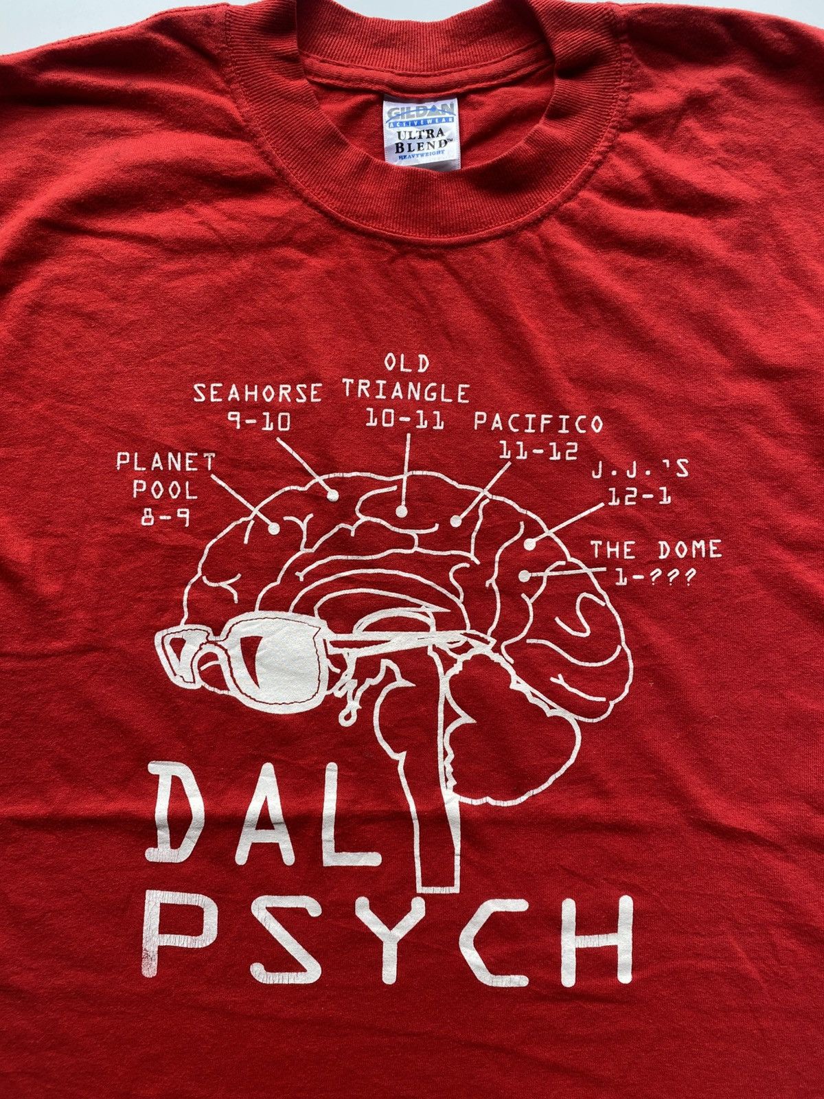 Vintage DAL PSYCH The mind is a wonderful thing to waste Size US M / EU 48-50 / 2 - 3 Thumbnail