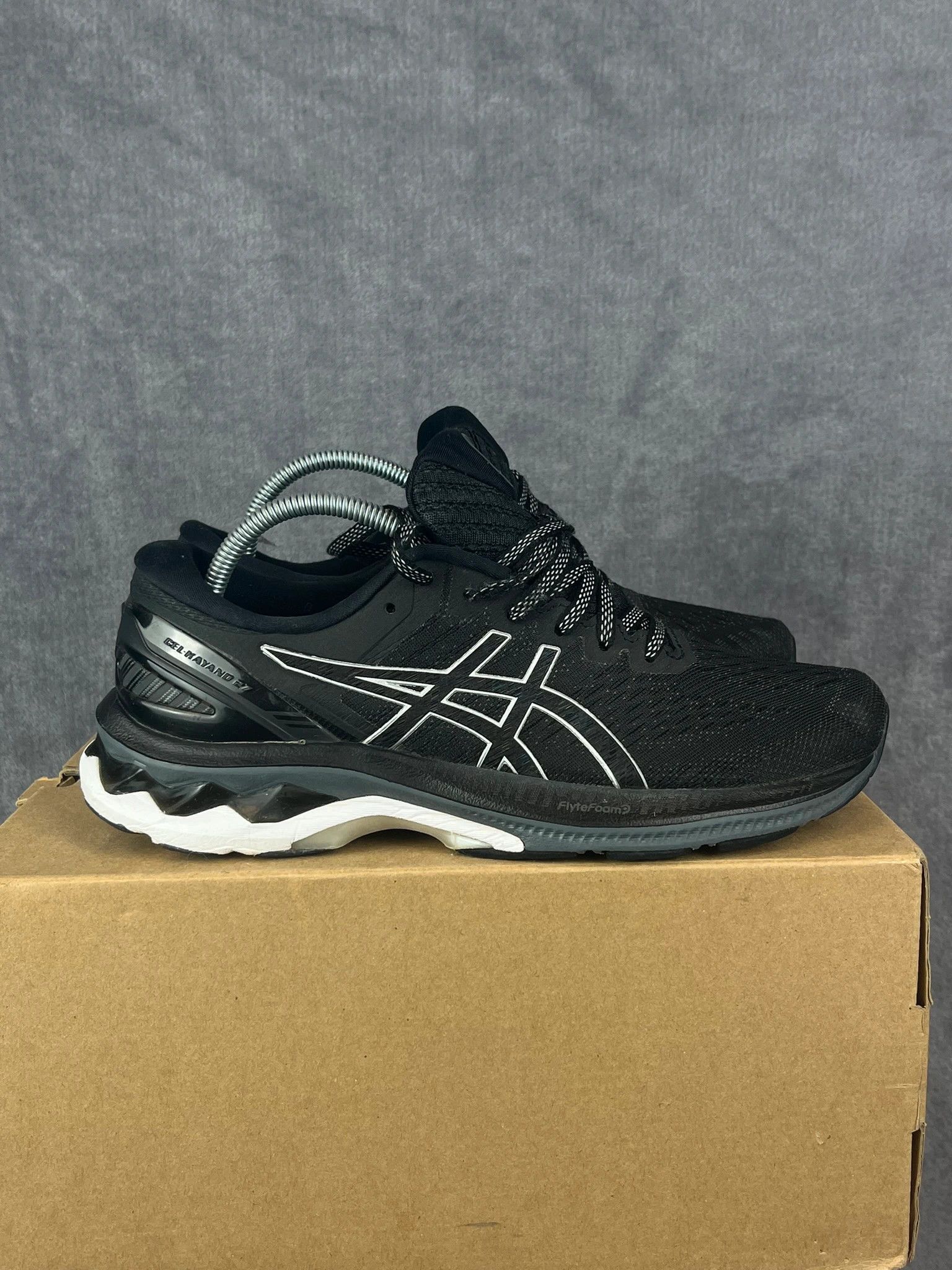 Asics Asics black running sneakers sport Size US 6 / EU 39 - 6 Thumbnail