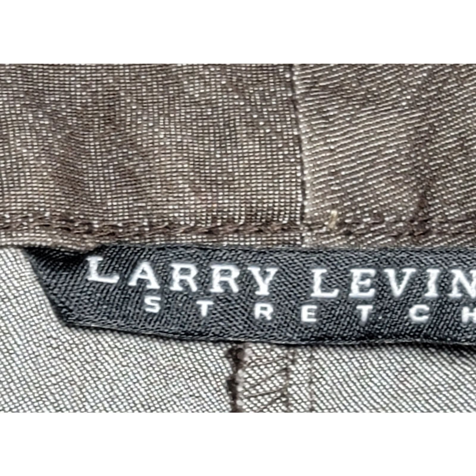 Other Larry Levine Brown Heathered Stretch Dress Pants 12 Size 34" / US 12 / IT 48 - 3 Thumbnail