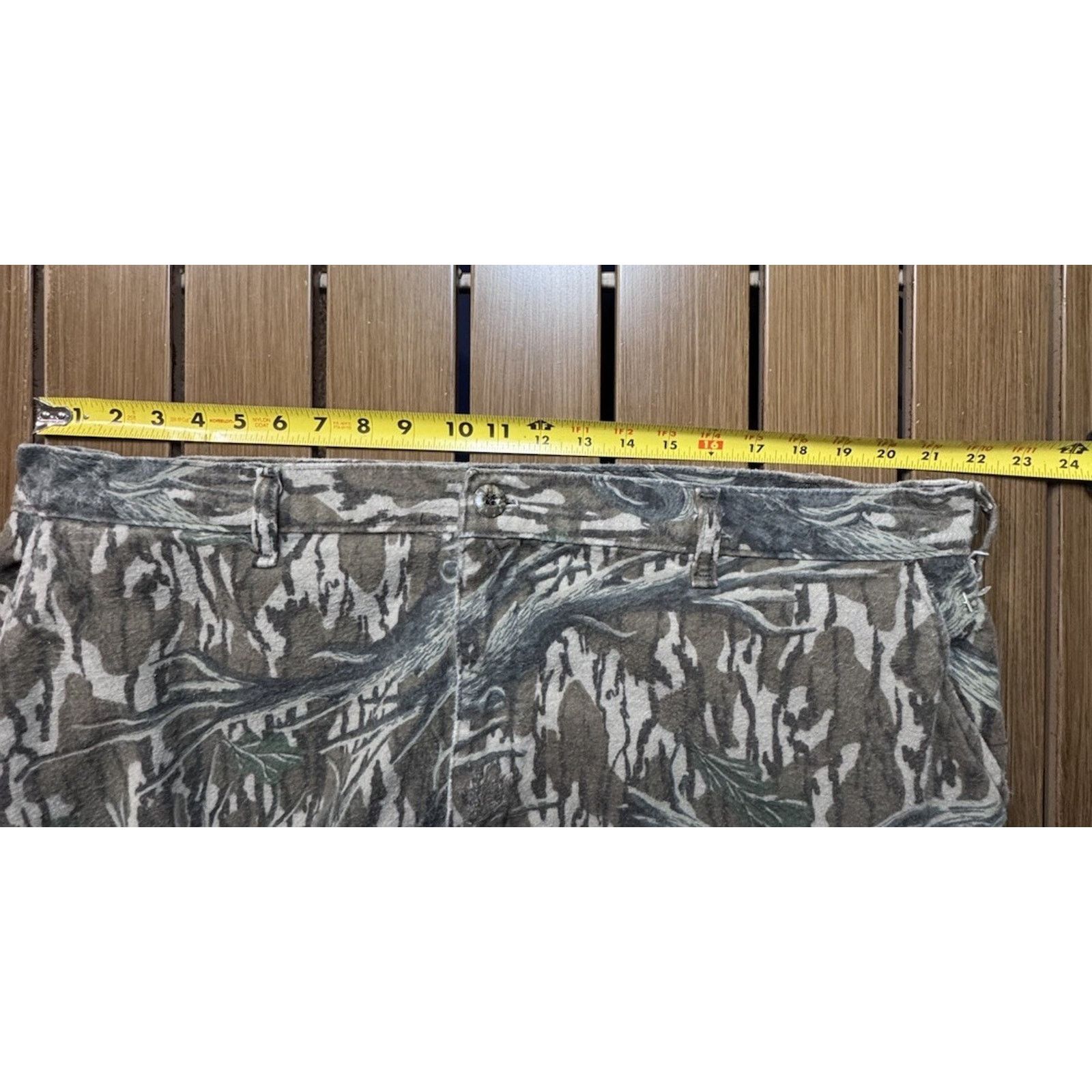 Mossy Oaks VINTAGE 90s MOSSY OAK GREEN LEAF CAMO HUNTING PANTS MEN'S XL Size US 44 / EU 60 - 5 Thumbnail