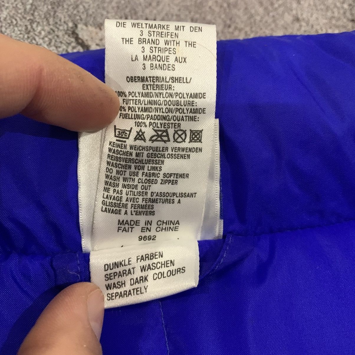 Adidas Adidas Vintage Men’s Jacket Size M-L Size US M / EU 48-50 / 2 - 12 Thumbnail