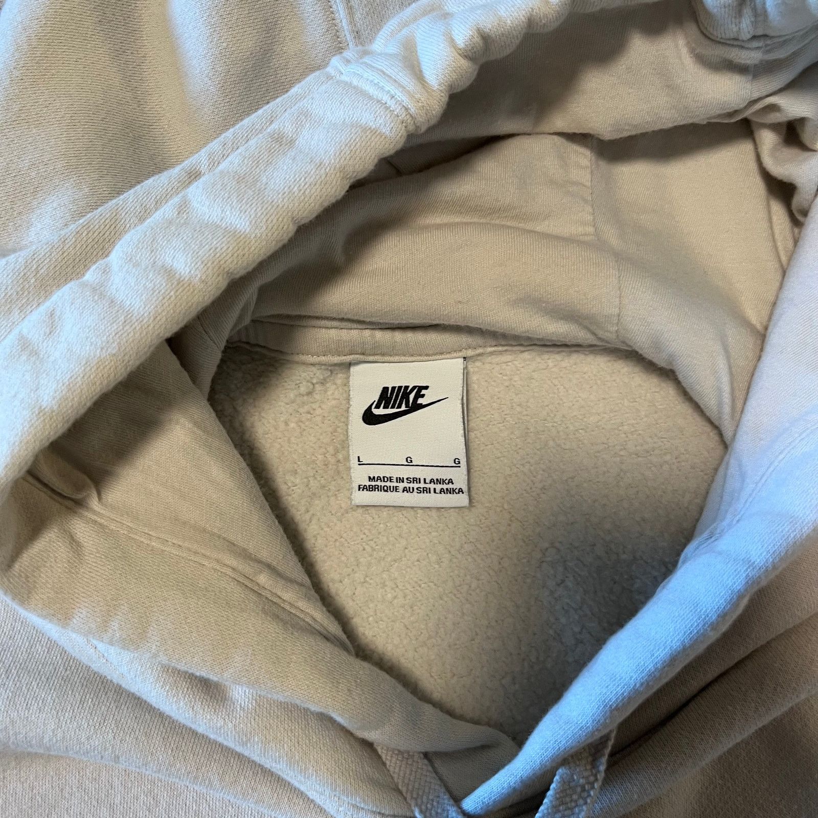 Nike Nike Club Fleece Hoodie – XL – Pale Grey Pullover Sweatshirt Size US XL / EU 56 / 4 - 6 Thumbnail