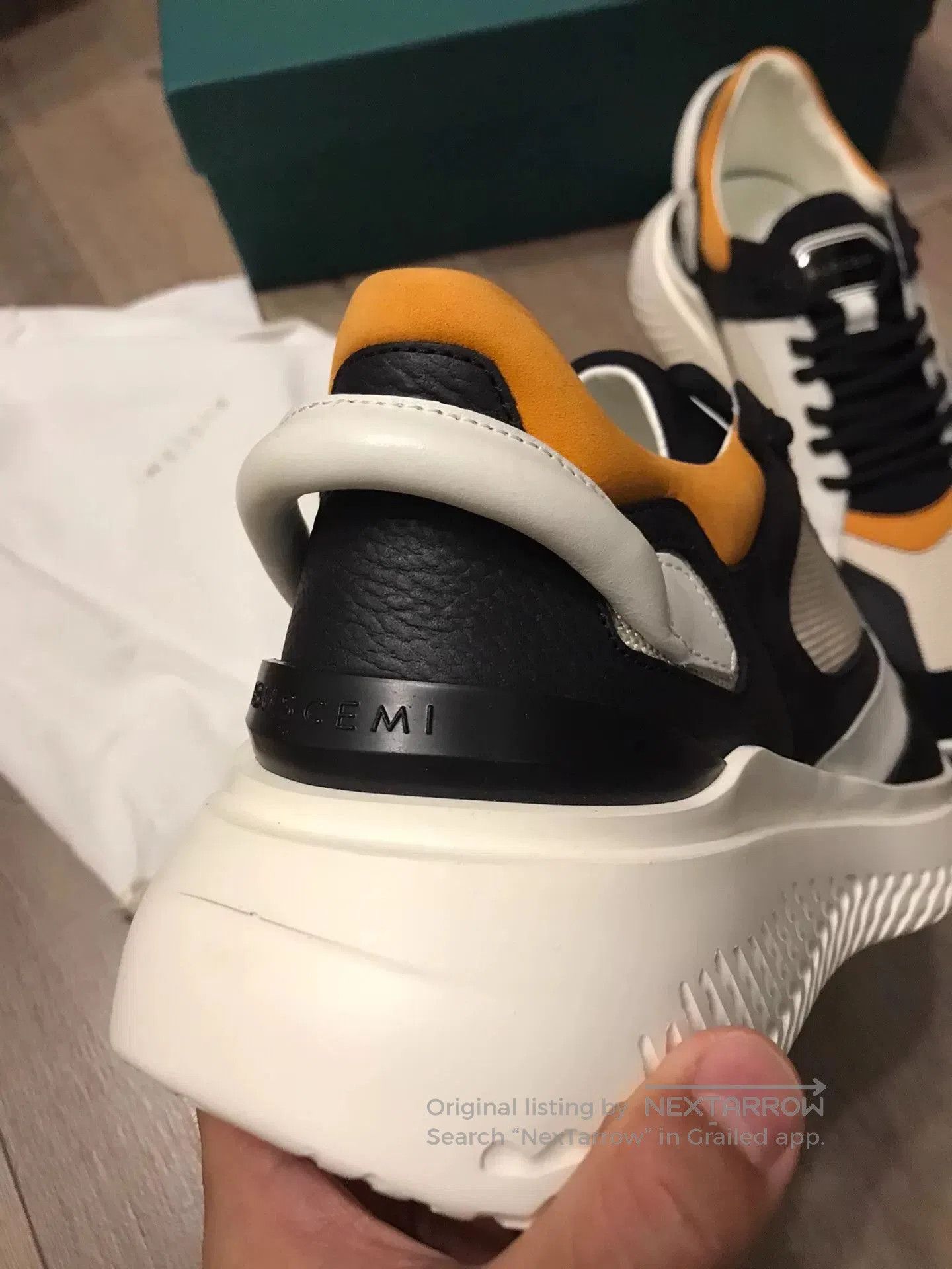 Buscemi Buscemi Thick-Soled Casual Dad Sneakers. Size US 9 / EU 42 - 3 Thumbnail