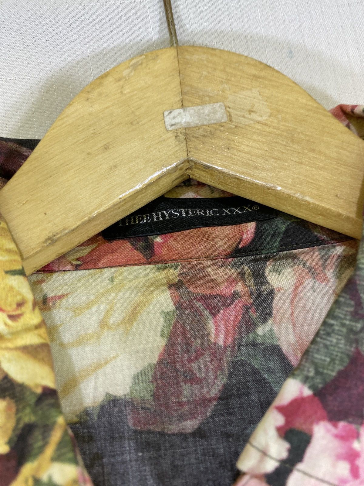 Hysteric Glamour xxx floral aop print cotton shirt Size US M / EU 48-50 / 2 - 3 Thumbnail