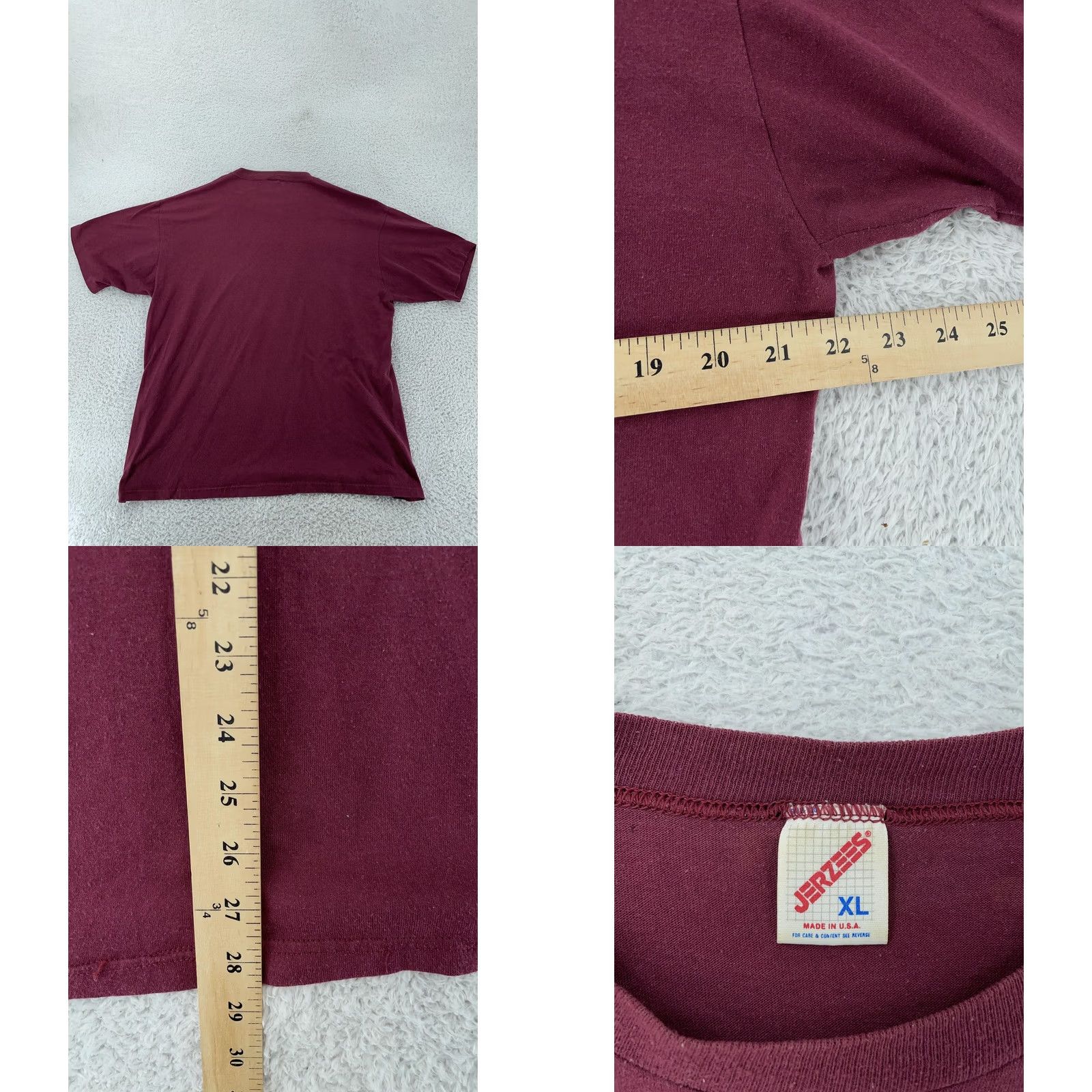 Jerzees VINTAGE Pheasant Shirt Mens L Burgundy Bird Hunting Nature Made USA 90s Shirt Mens L Burgundy Bird Hunting Nature Made USA 90s Size US L / EU 52-54 / 3 - 8 Thumbnail