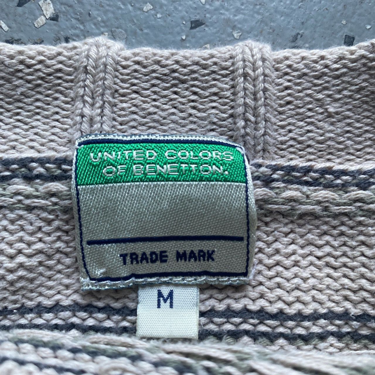 United Colors Of Benetton Knitted sweater Size US M / EU 48-50 / 2 - 4 Thumbnail